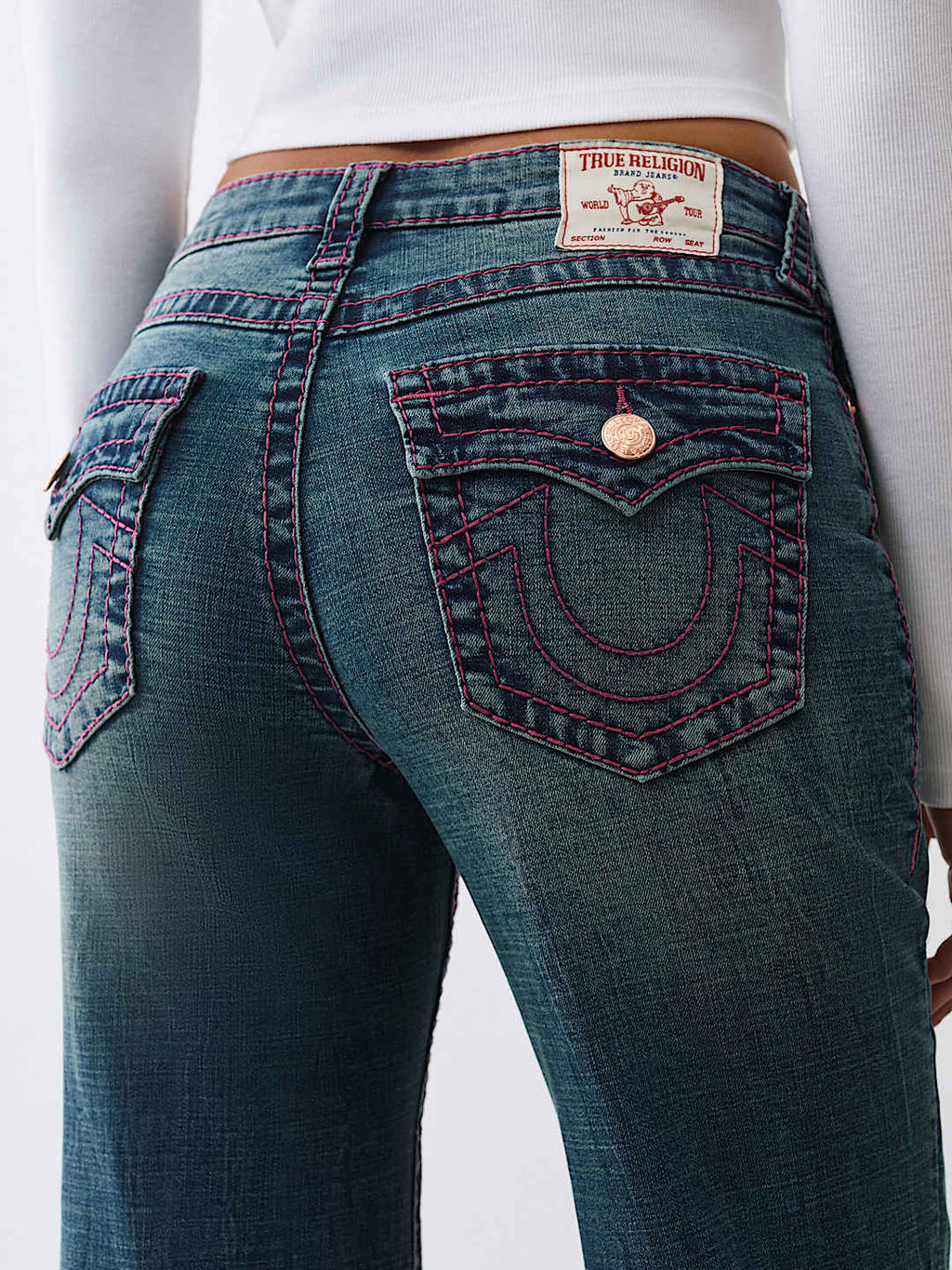 True Religion - KATRINA HIGH RISE BIG T FLARE JEAN
