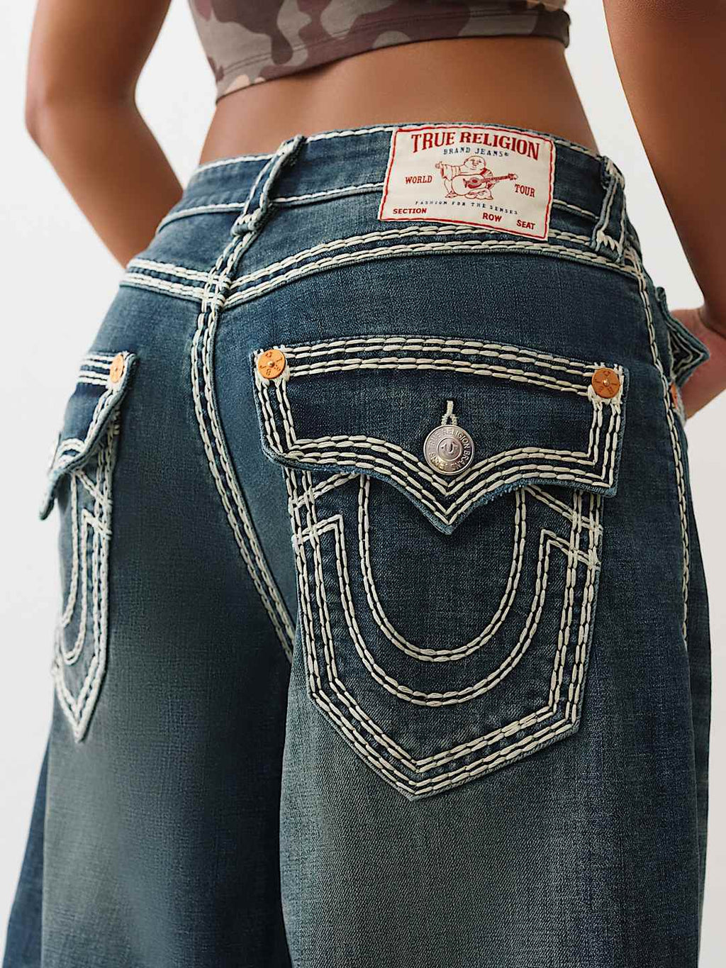 True Religion - BAILEY SUPER QT BARREL JEAN