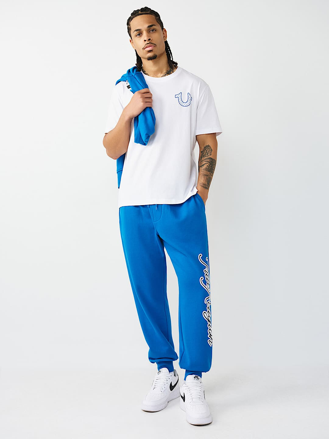 True Religion - Diagonal Logo Jogger