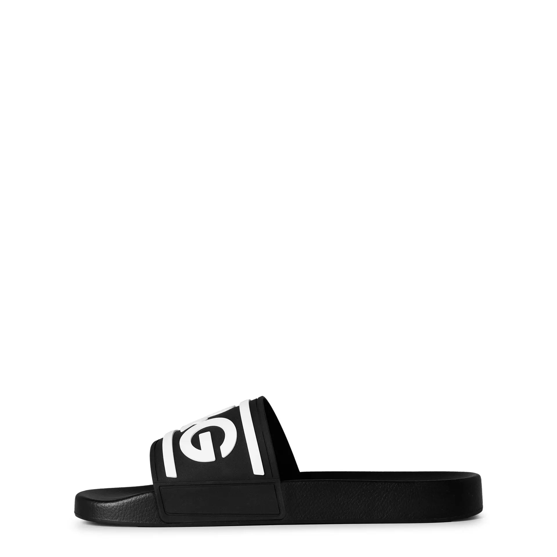 Dolce and Gabbana - Men's Monogram Rubber Slides
