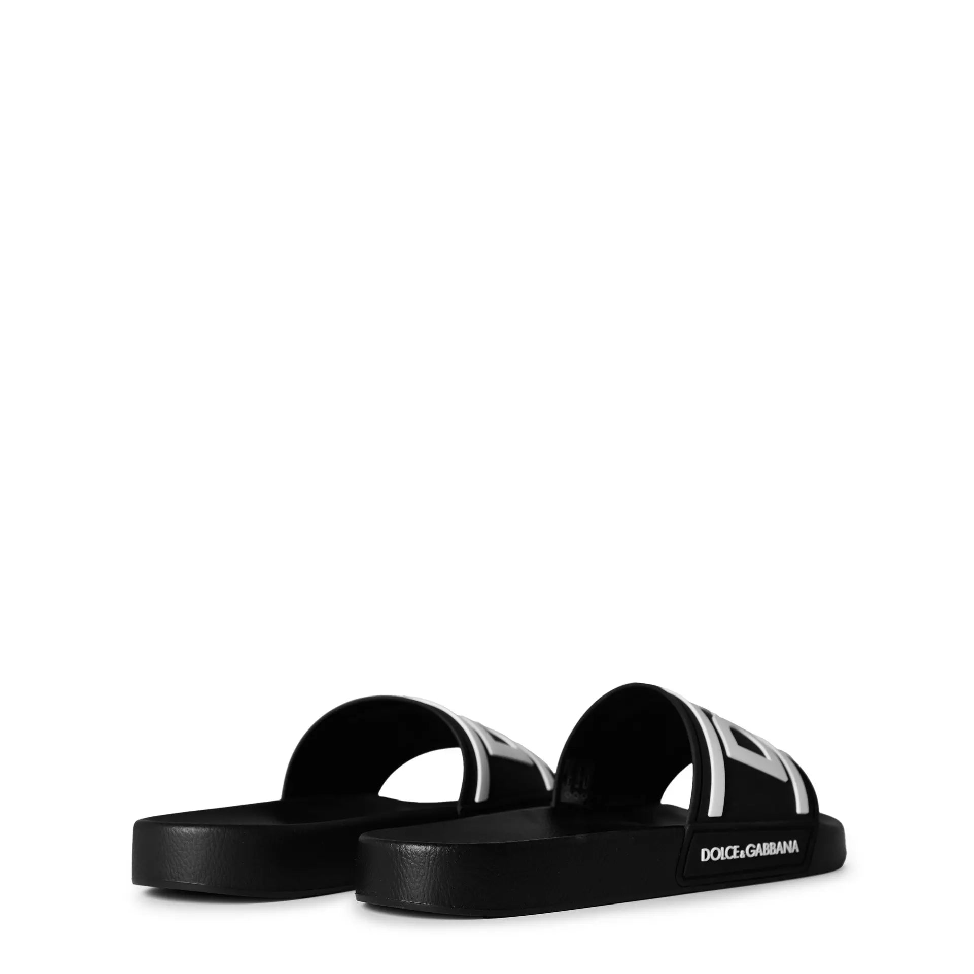 Dolce and Gabbana - Men's Monogram Rubber Slides