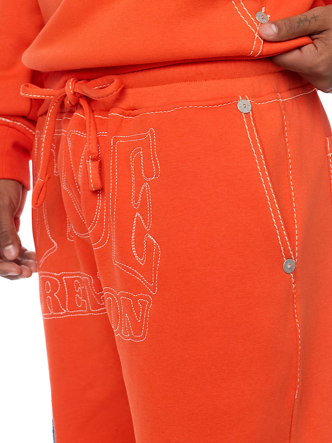True Religion - No. 1 Logo Big T Sweatpant