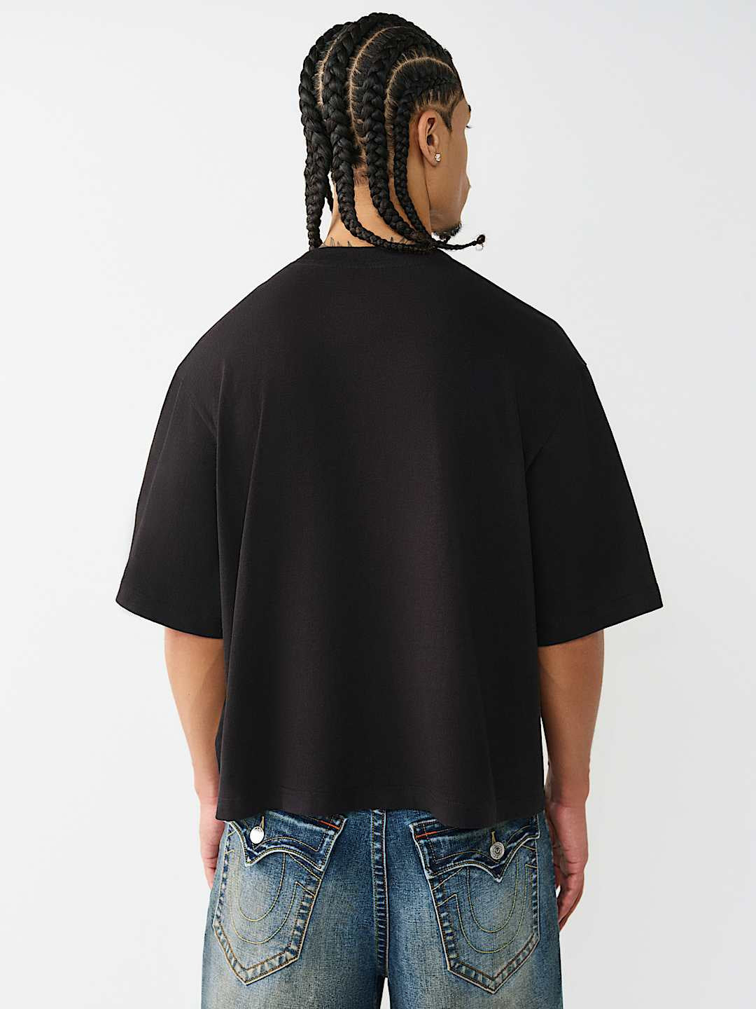 True Religion - Multi Logo Heavyweight Boxy Tee