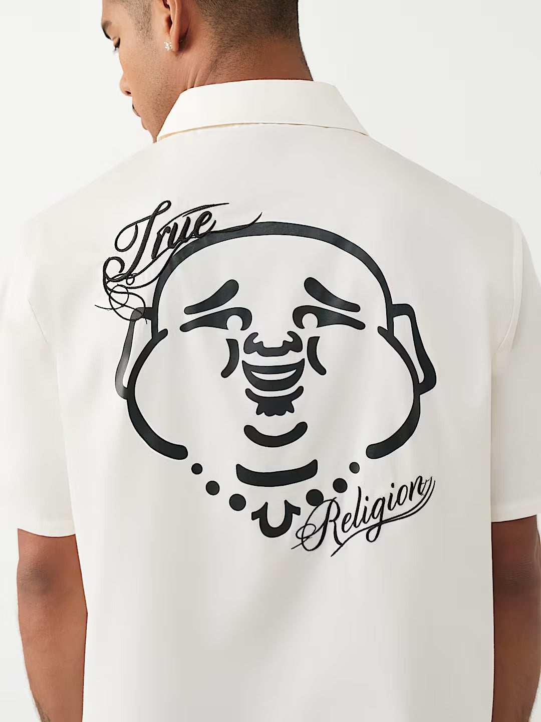 True Religion - Full-Zip Buddha Shirt