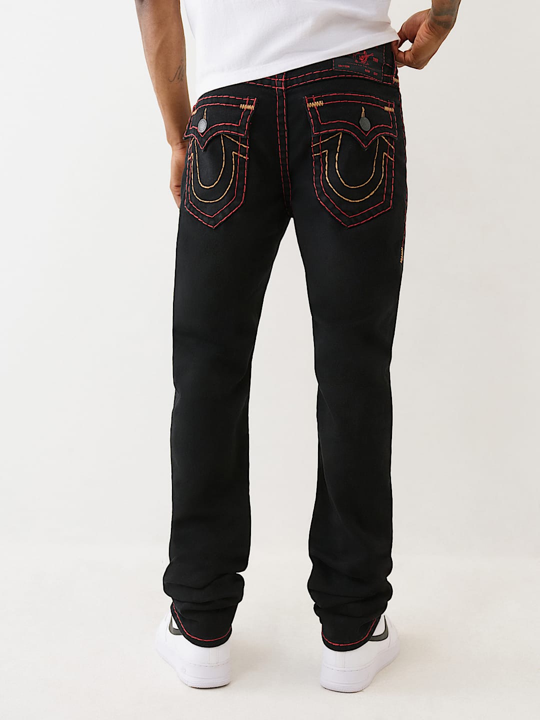 True Religion - Rocco Stacked Super T Flap Skinny Jean
