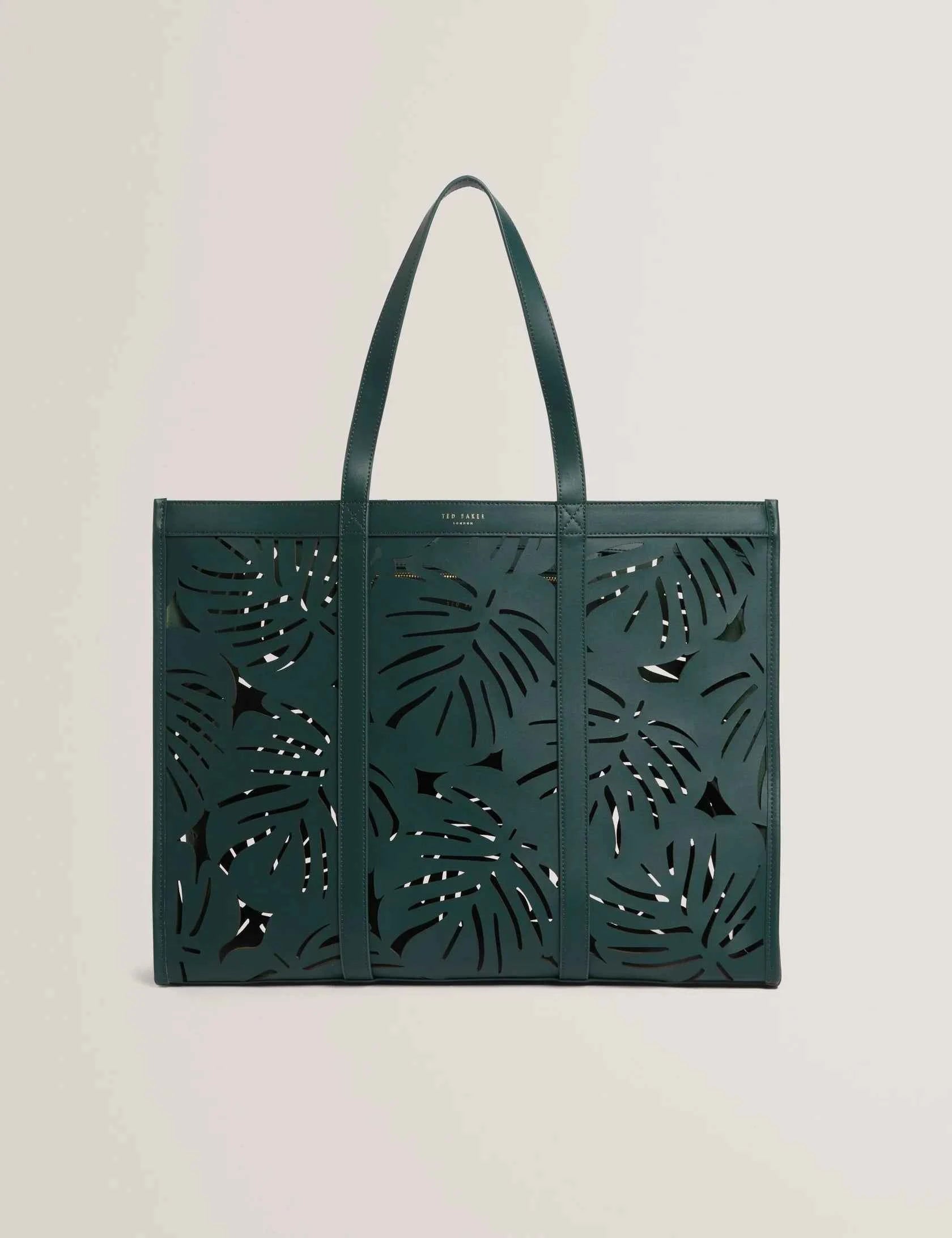 Ted Baker London - LEIIAN Leaf Cut Out Wide Leather Tote Bag