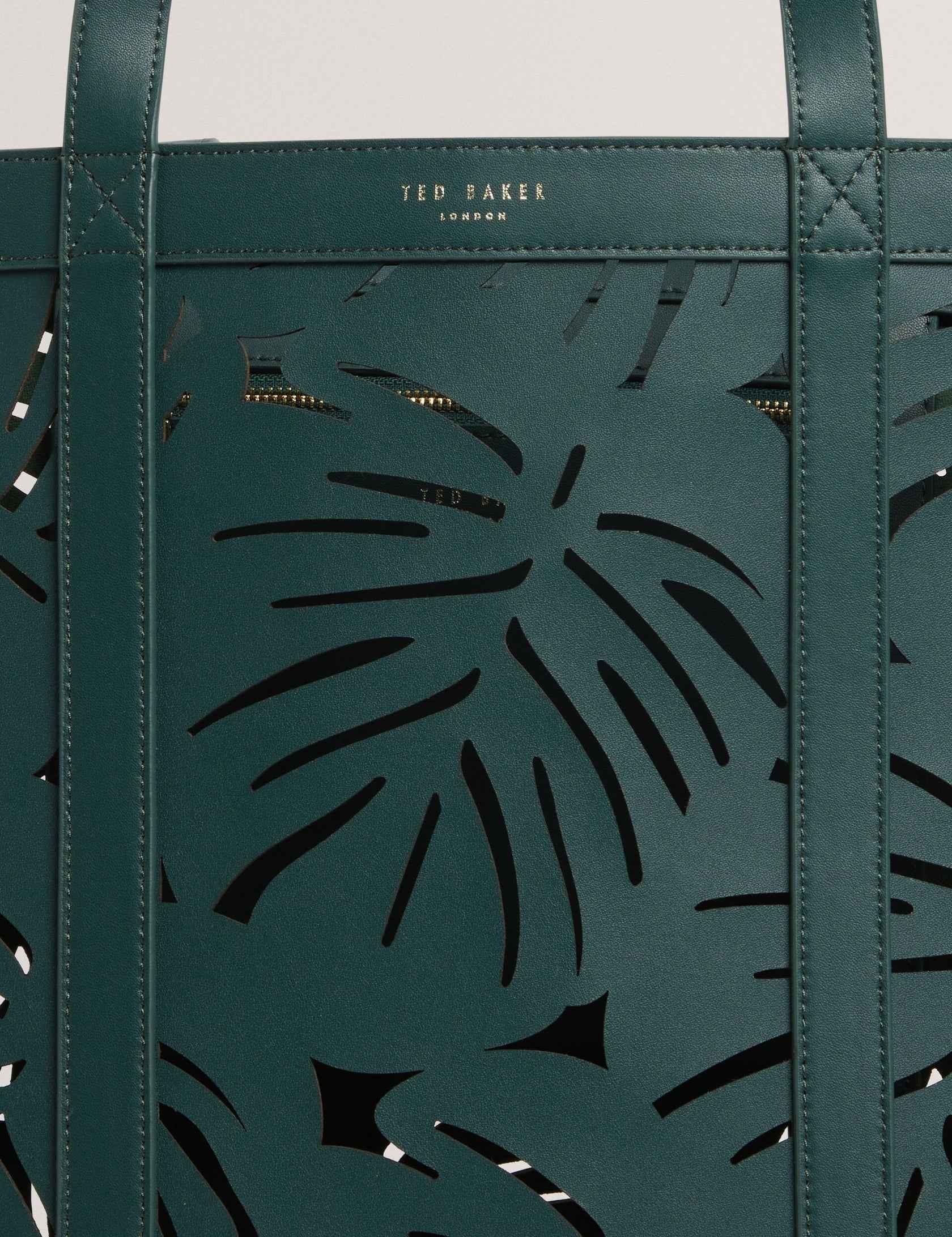 Ted Baker London - LEIIAN Leaf Cut Out Wide Leather Tote Bag