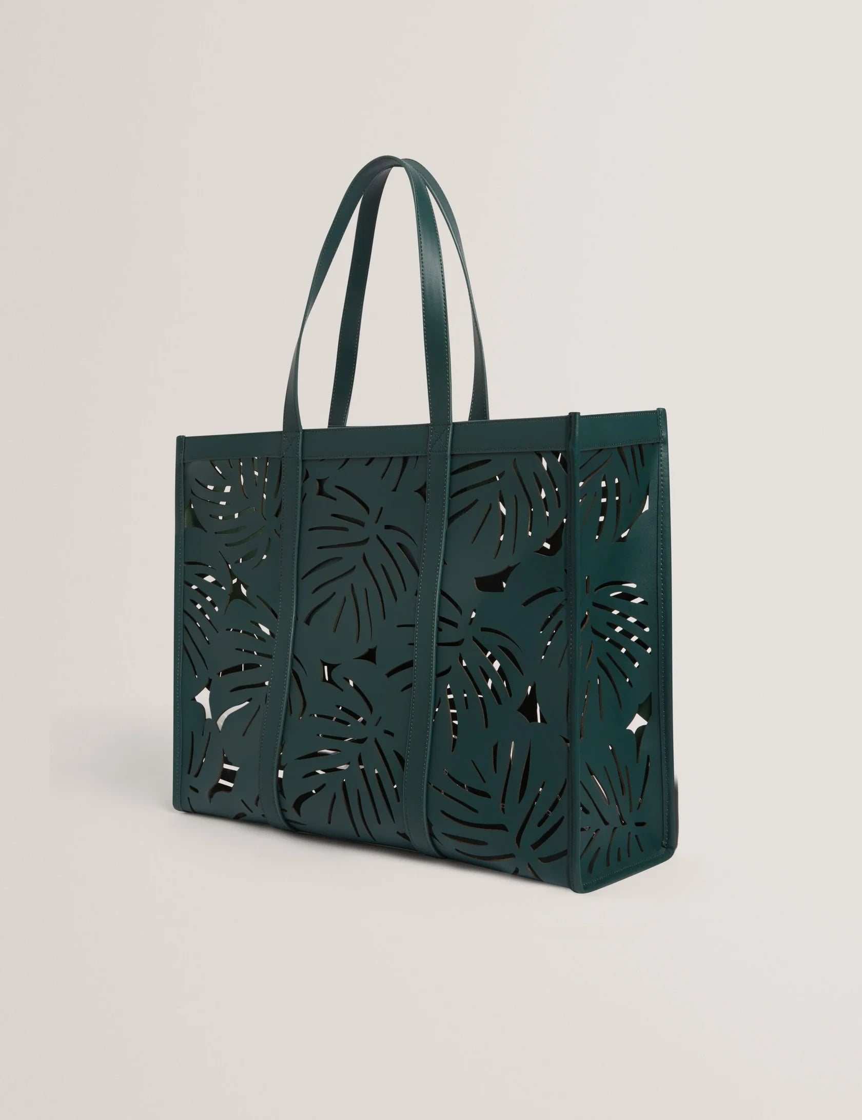 Ted Baker London - LEIIAN Leaf Cut Out Wide Leather Tote Bag
