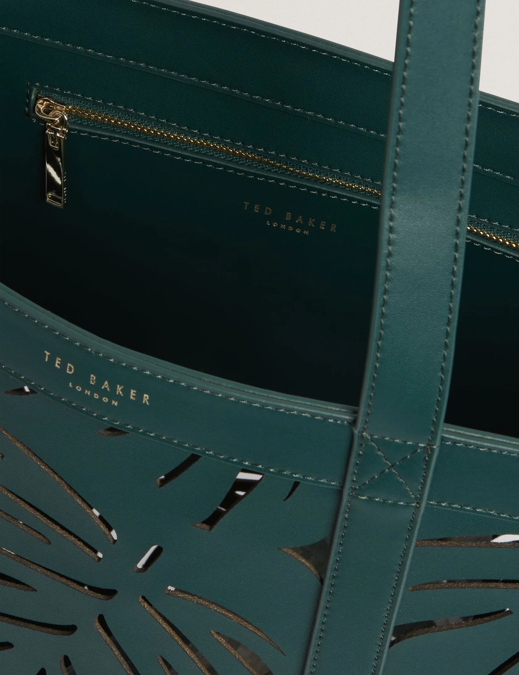 Ted Baker London - LEIIAN Leaf Cut Out Wide Leather Tote Bag