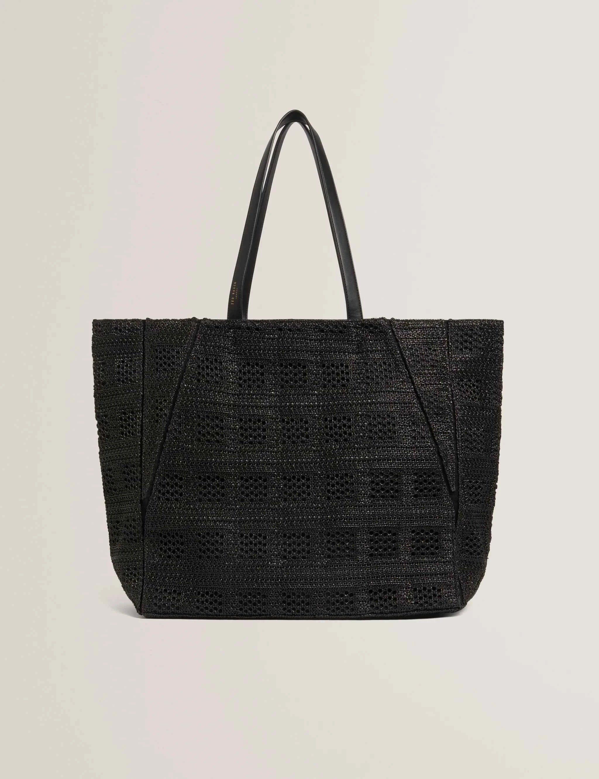 Ted Baker London - PERIIEE Woven Straw Large Folding Shopper Bag