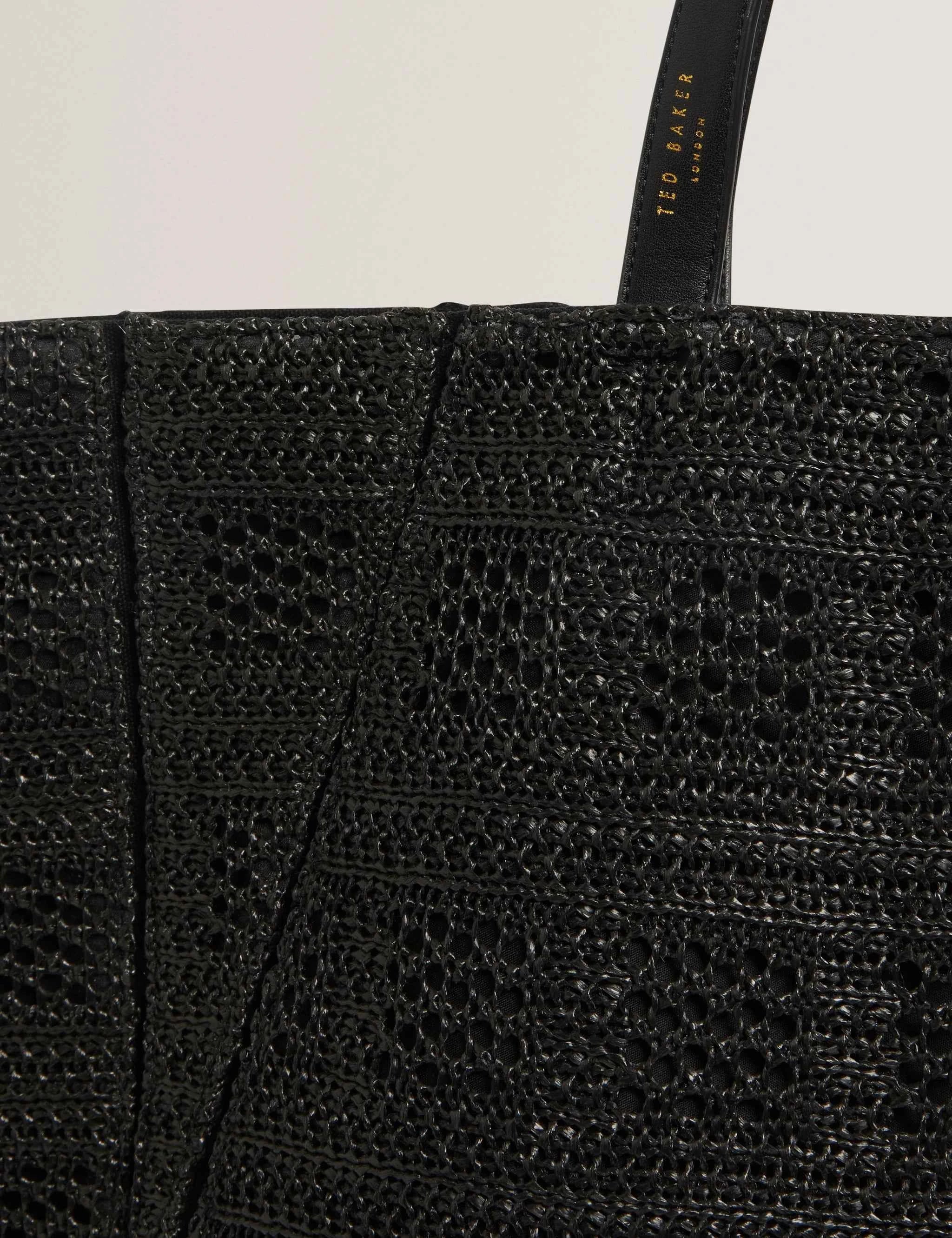 Ted Baker London - PERIIEE Woven Straw Large Folding Shopper Bag