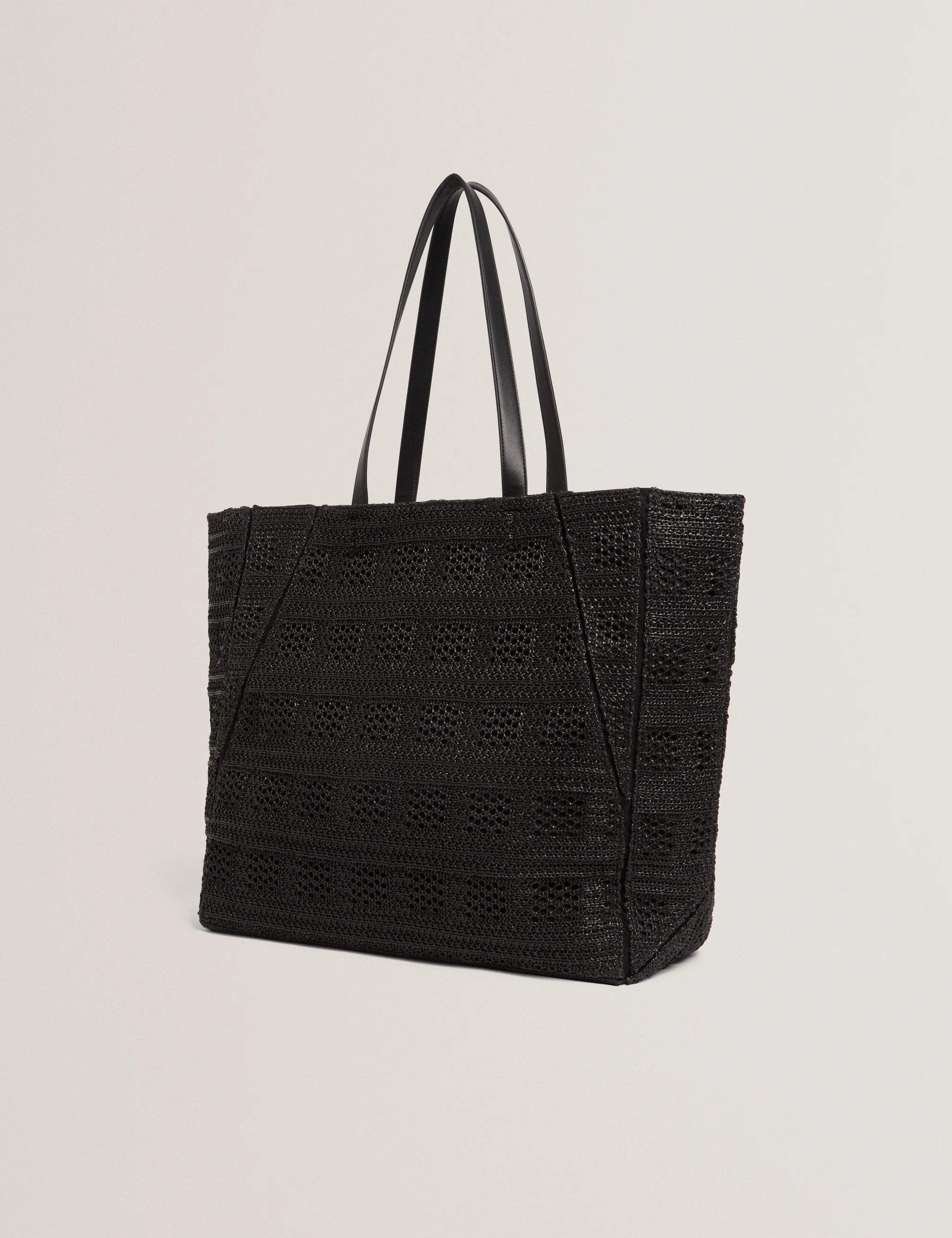 Ted Baker London - PERIIEE Woven Straw Large Folding Shopper Bag