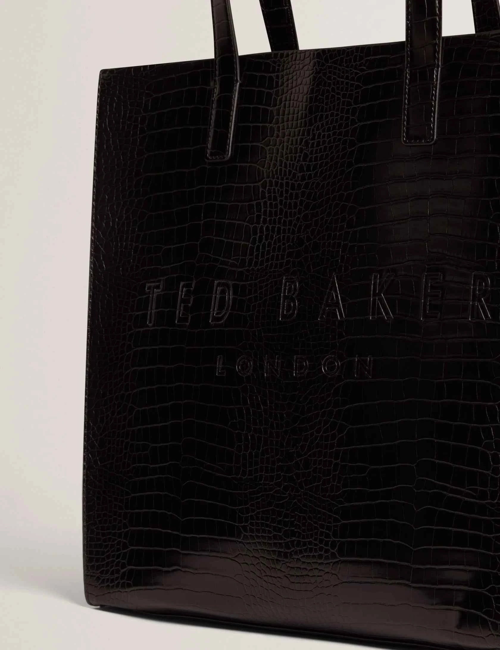 Ted Baker London - CROCCON Large Croc Texture Icon Tote Bag