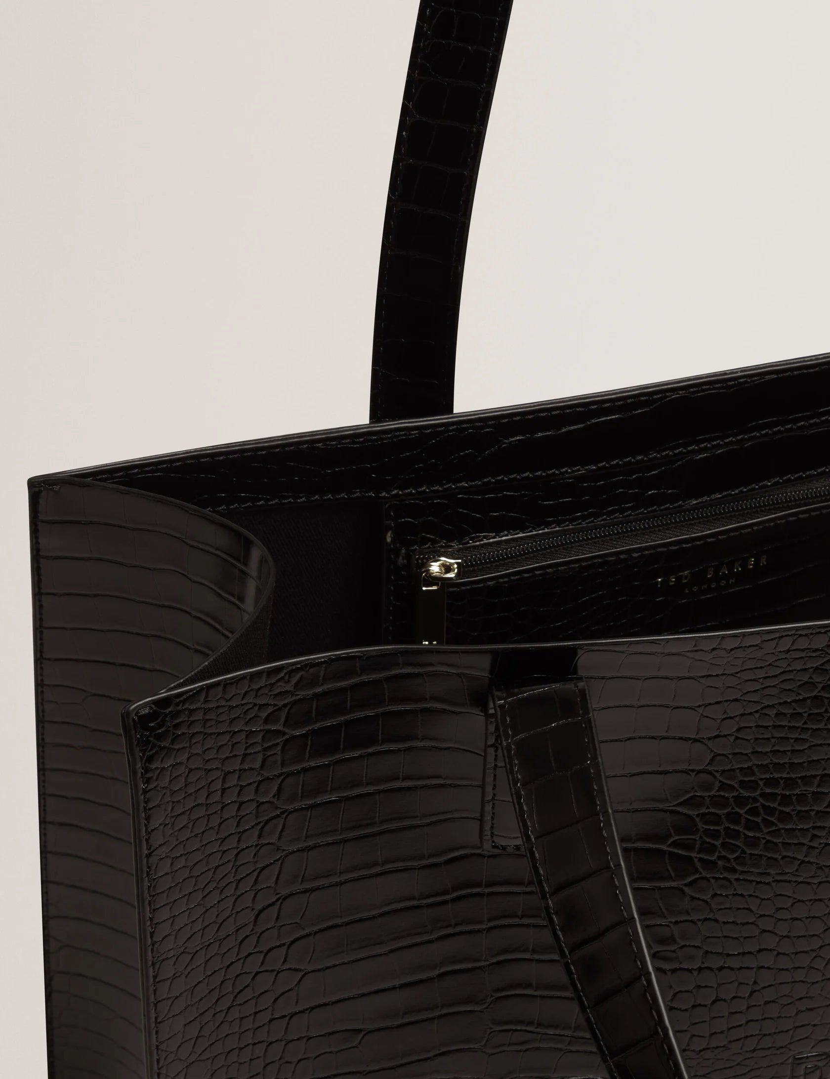 Ted Baker London - CROCCON Large Croc Texture Icon Tote Bag