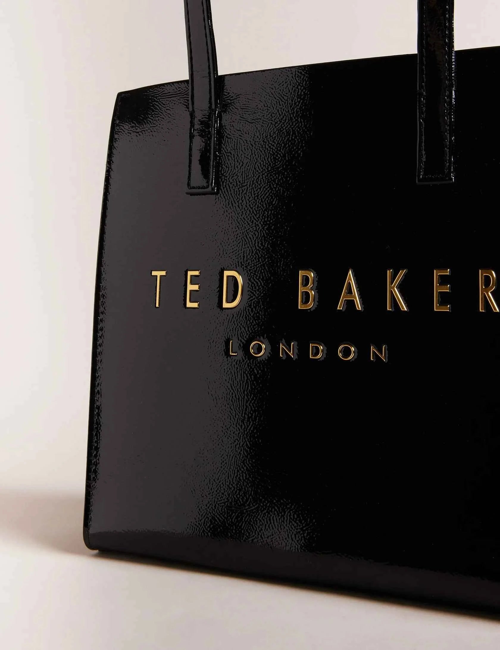 Ted Baker London - CRINION Crinkle Small Faux Leather Icon Tote Bag