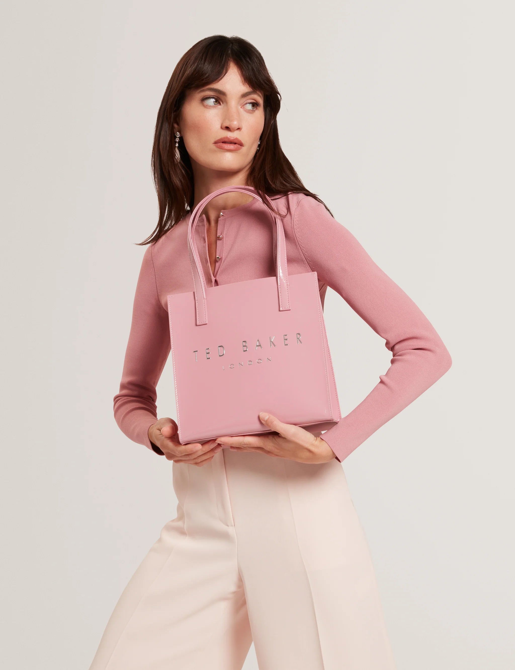 Ted Baker London - CRINION Crinkle Small Faux Leather Icon Tote Bag