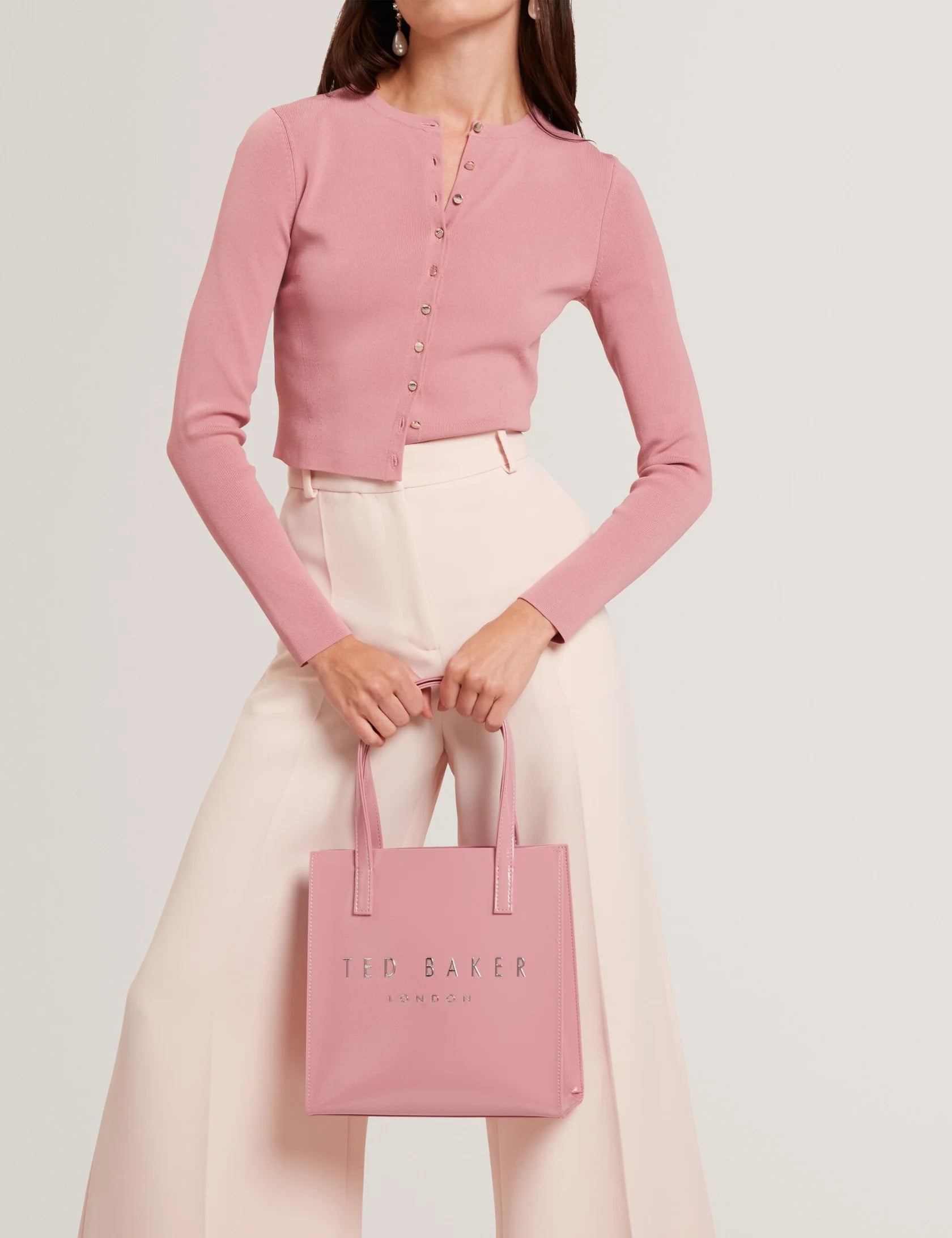 Ted Baker London - CRINION Crinkle Small Faux Leather Icon Tote Bag