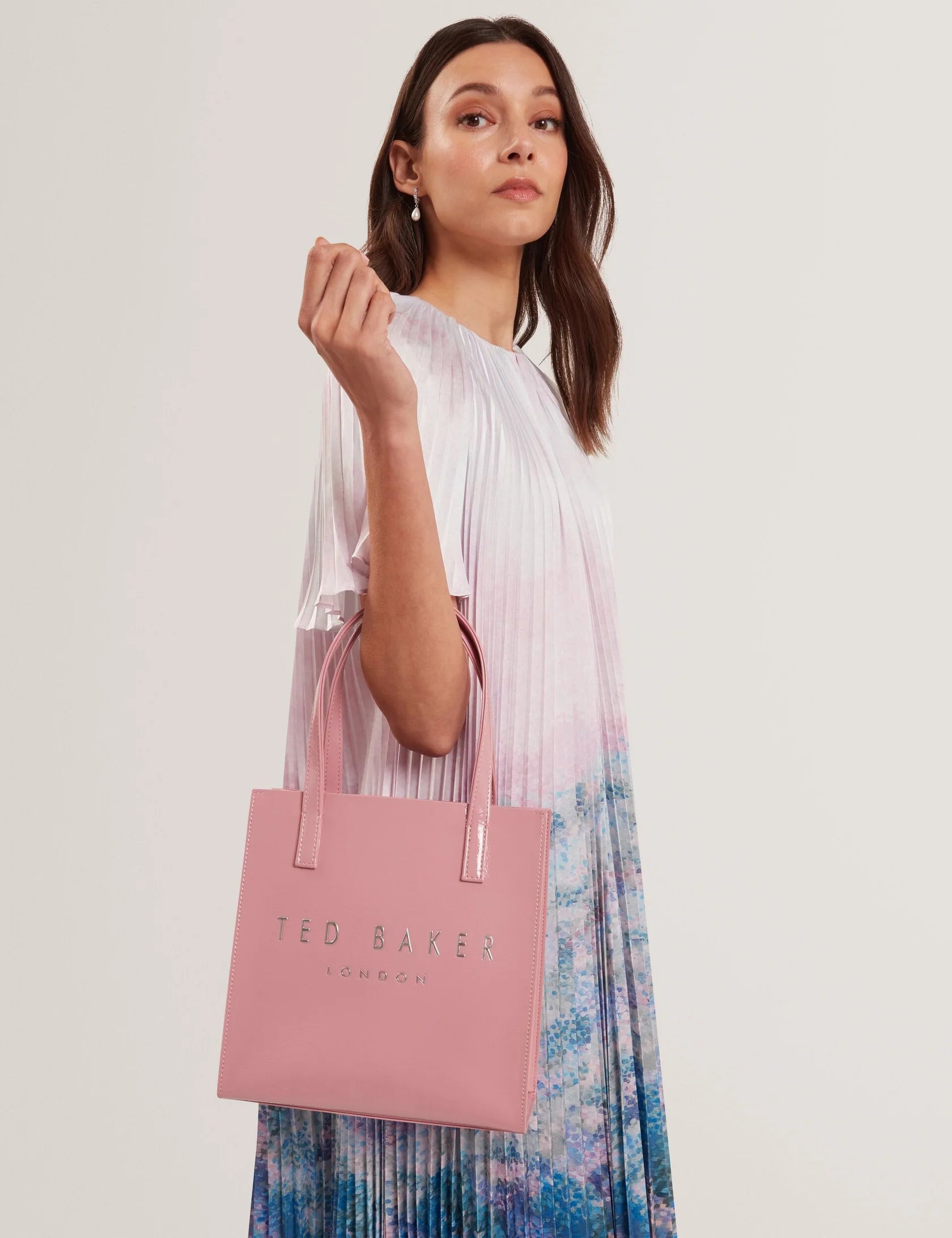 Ted Baker London - CRINION Crinkle Small Faux Leather Icon Tote Bag