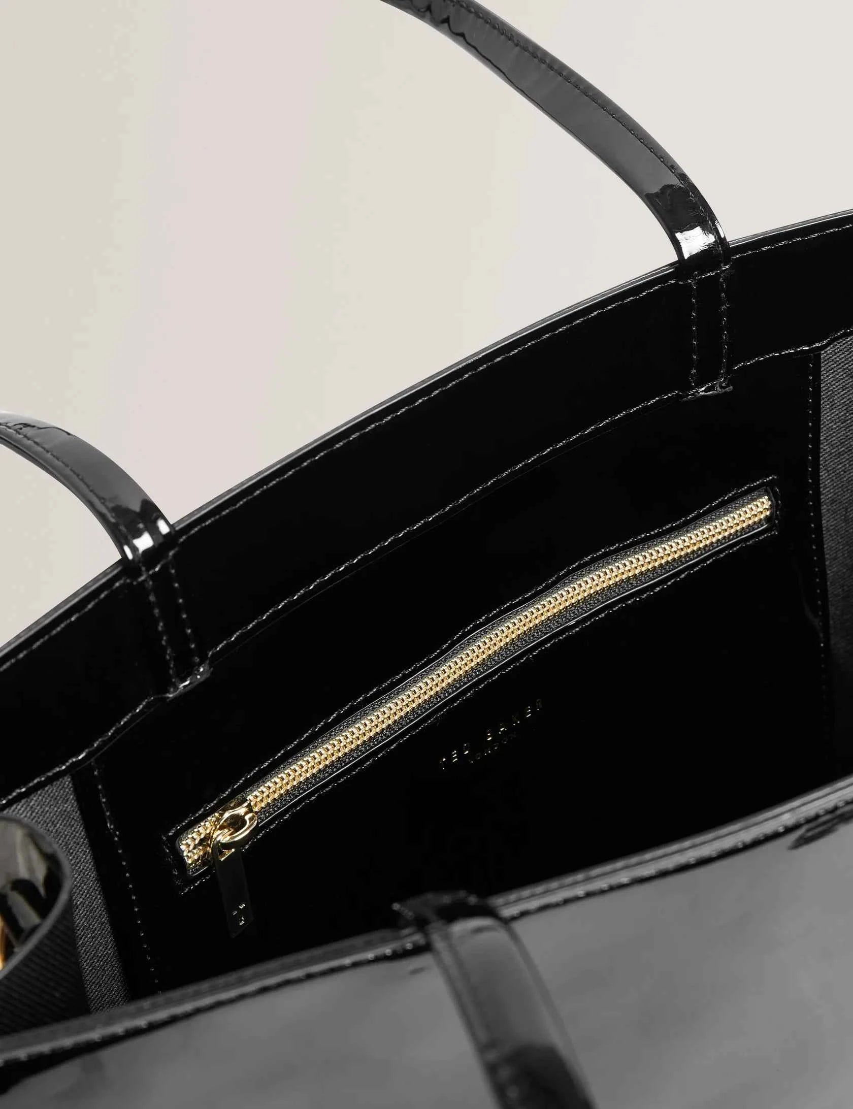 Ted Baker London - ICONNY Patent Webbing Strap Large Icon Tote Bag