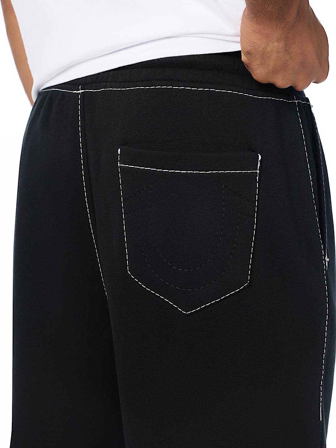 True Religion - Big T Horseshoe Baggy Sweatpant