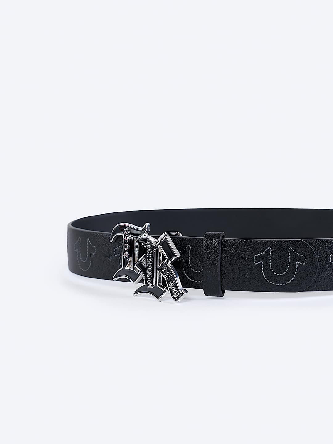 True Religion - Script Horseshoe Belt