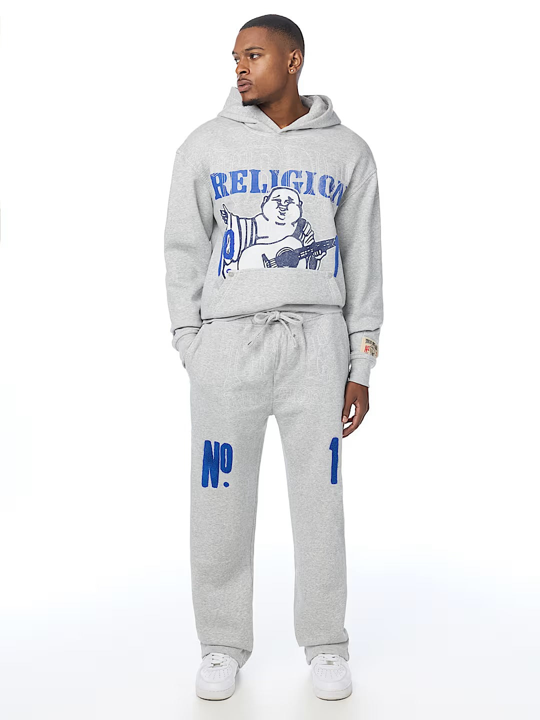 True Religion - No. 1 Logo Big T Sweatpant