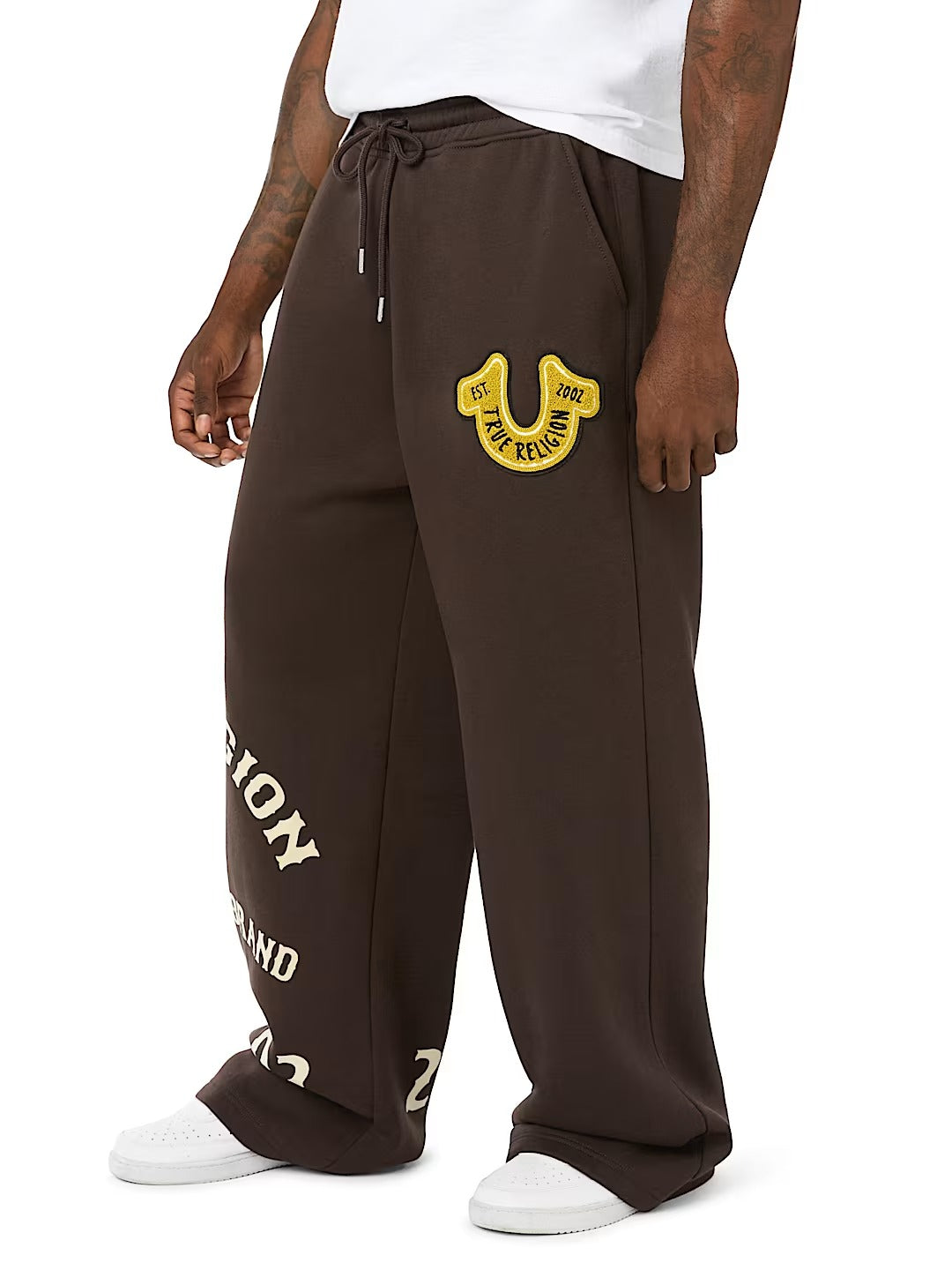 True Religion - Authentic Vintage Logo Baggy Sweatpant