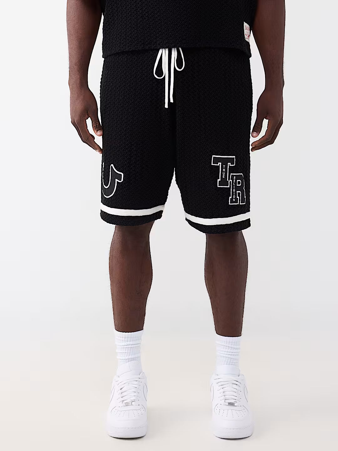 True Religion - Open Knit Crochet Short