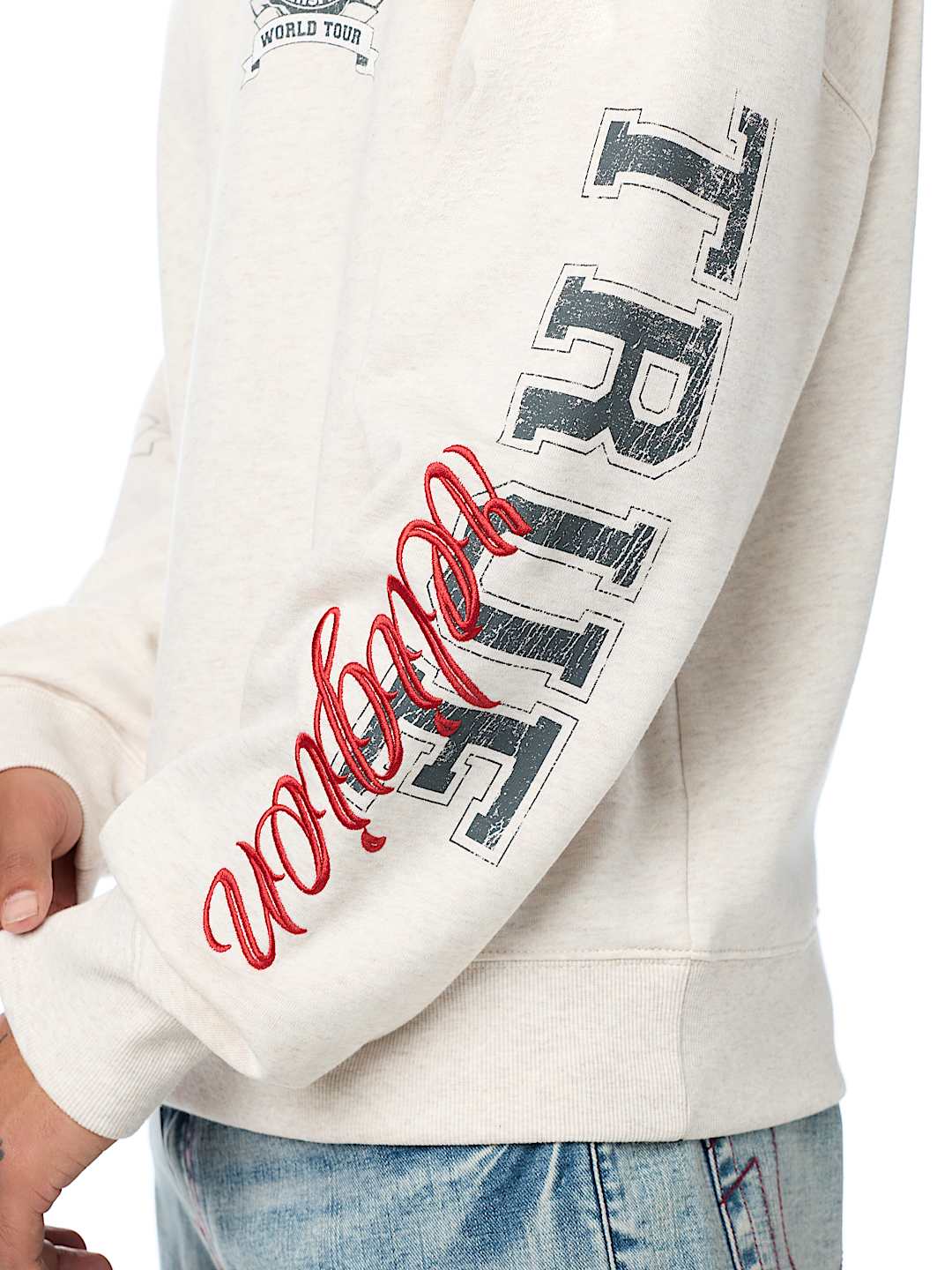 True Religion - Horseshoe Crest Relaxed Crewneck