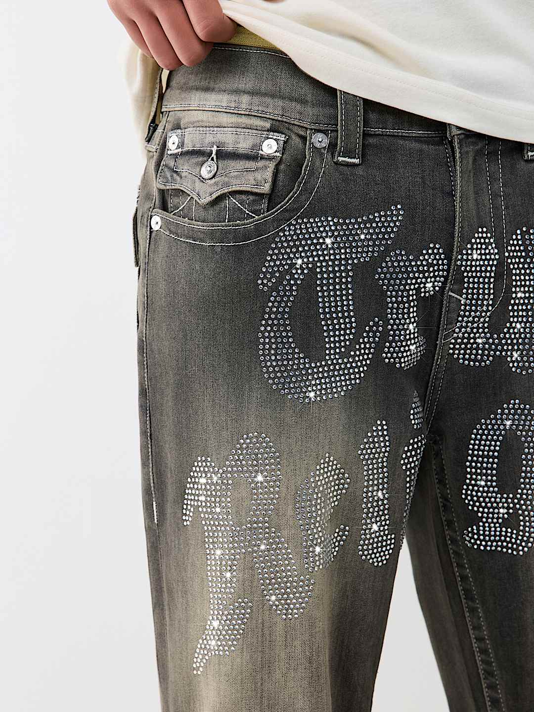 True Religion - Bobby Flap Baggy Jean 34"