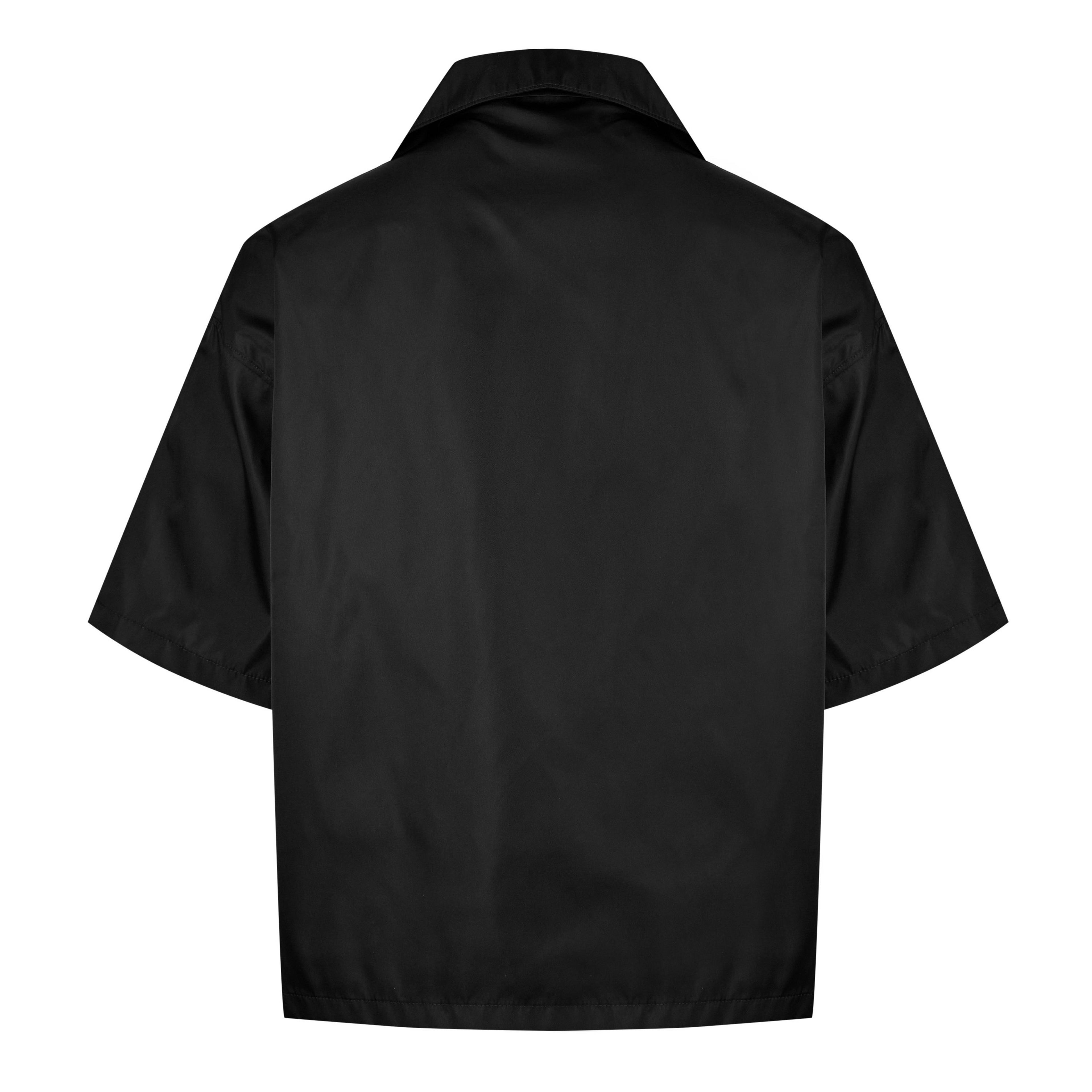 Prada - Men'S Logo Re-Nylon Bowling Shirt