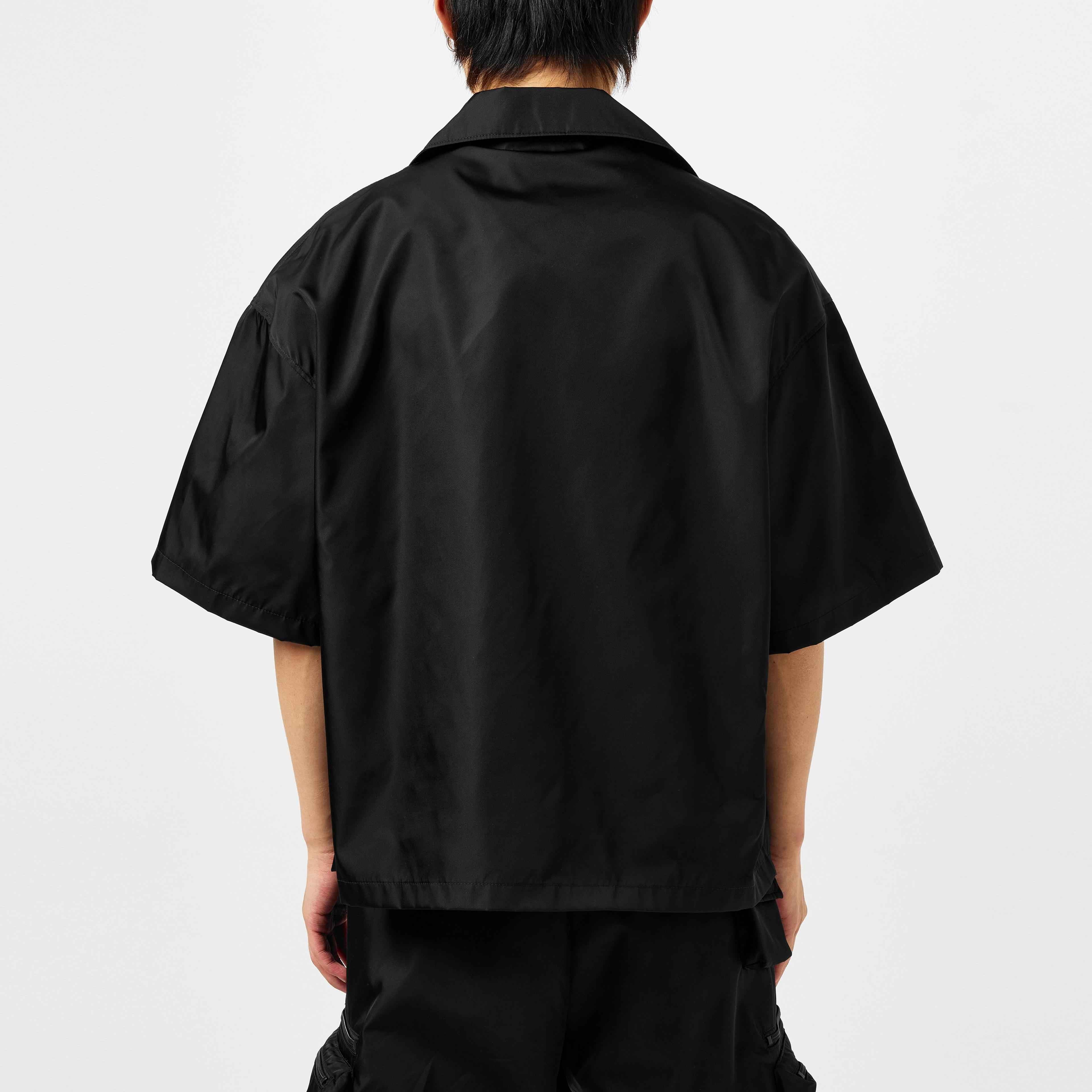 Prada - Men'S Logo Re-Nylon Bowling Shirt