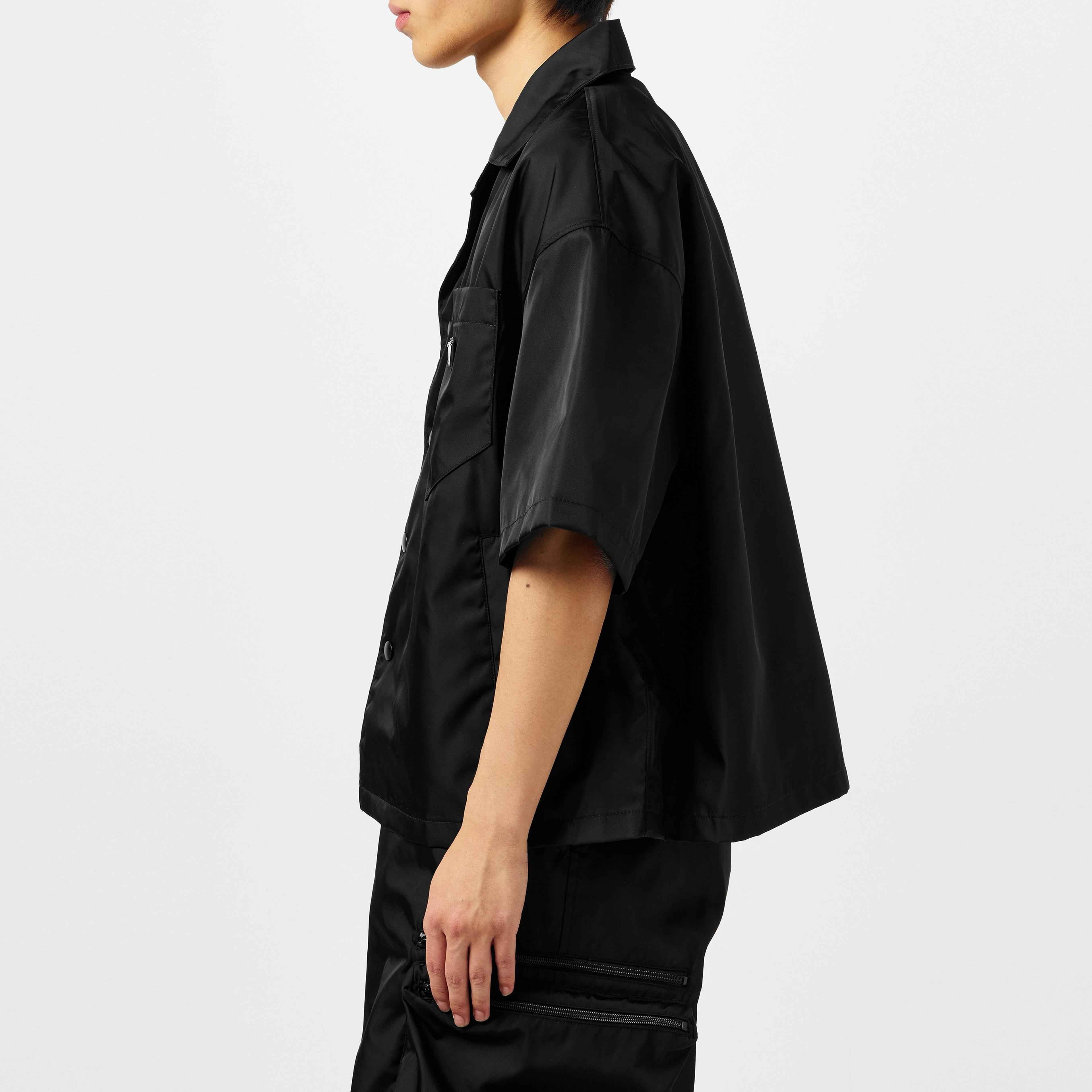 Prada - Men'S Logo Re-Nylon Bowling Shirt