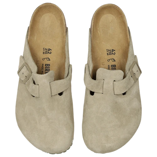 Birkenstock - Boston Suede Men Flip-Flops and Sandals