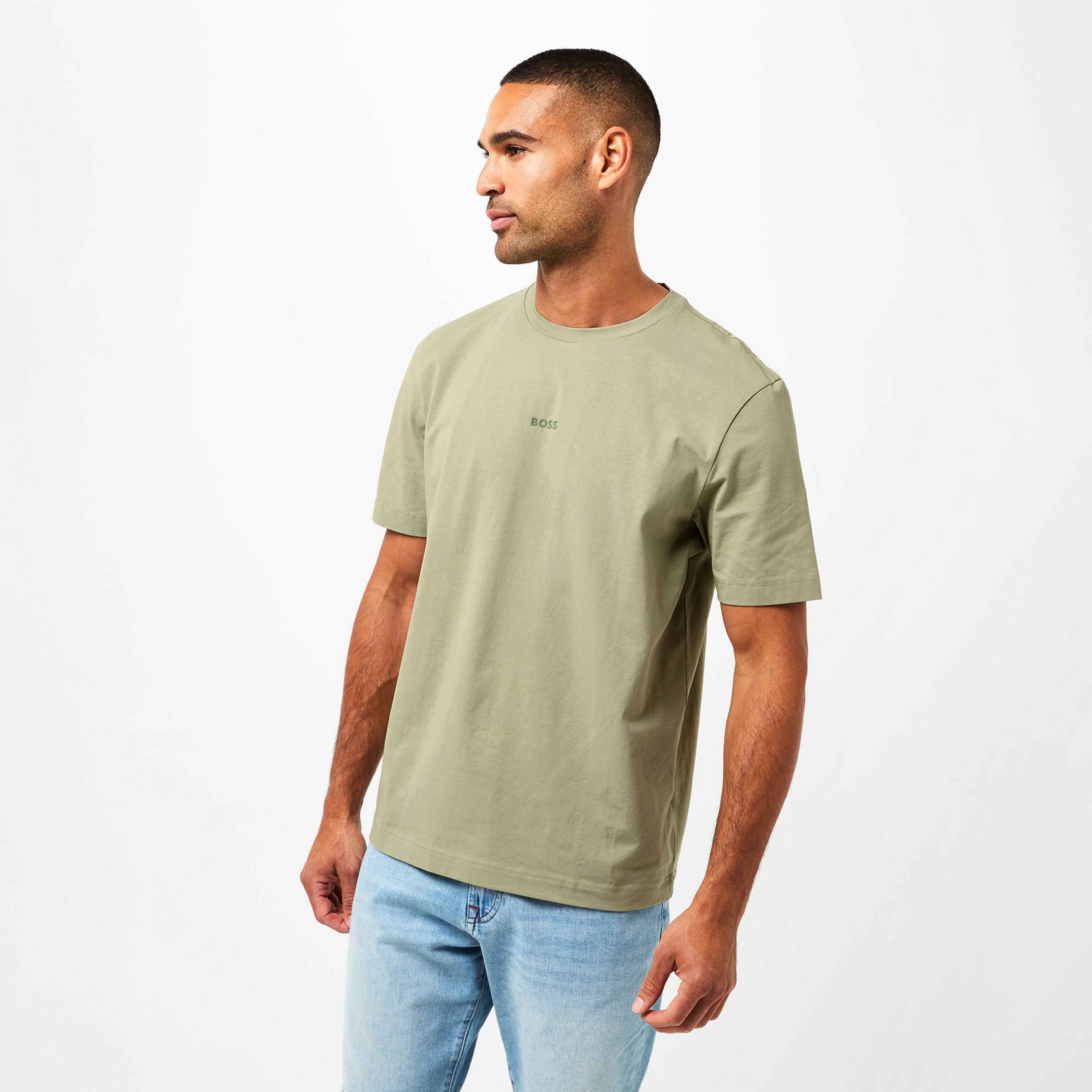 BOSS - Mens BOSS ORANGE Oversized Tchup T-Shirt with Logo Detail