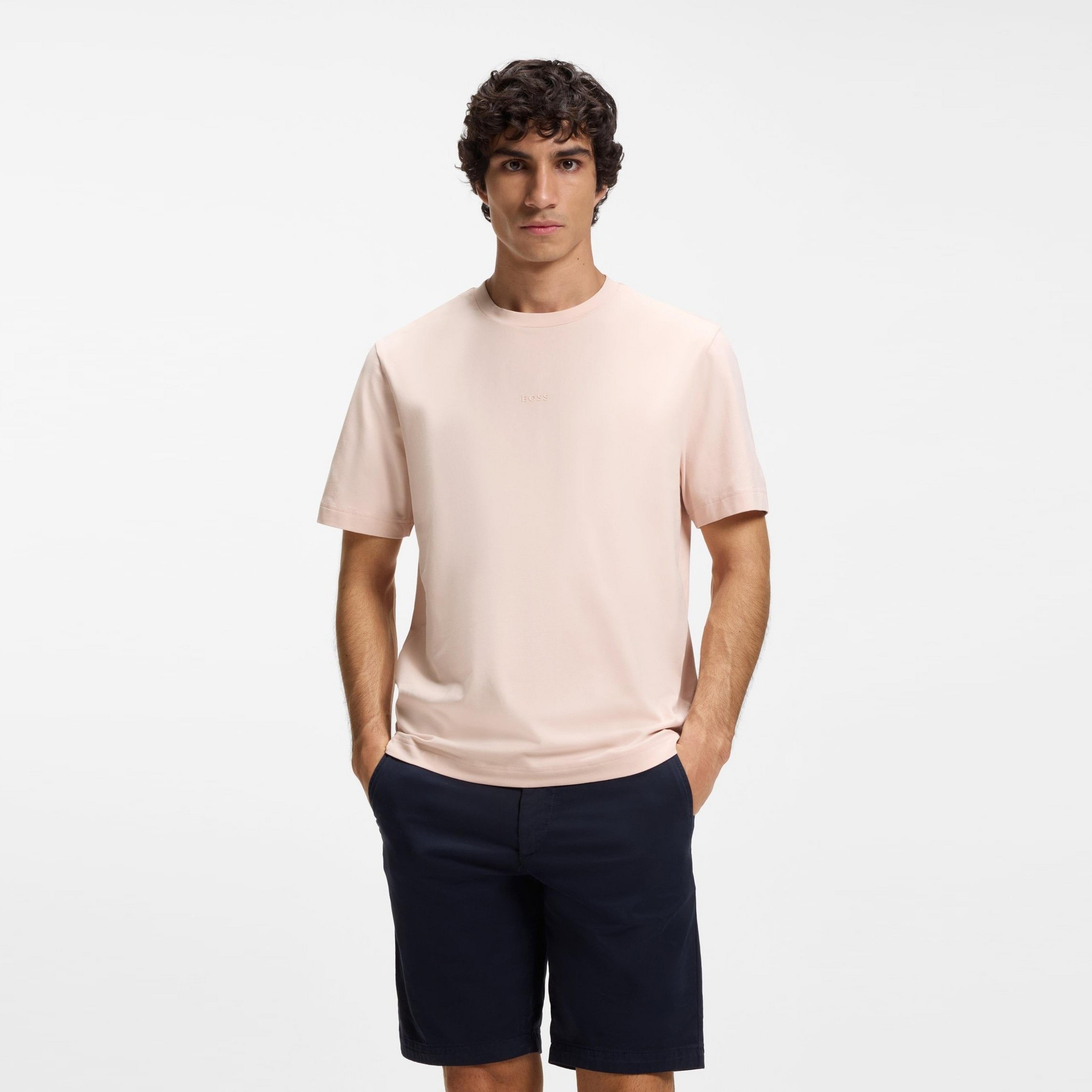BOSS - Mens BOSS ORANGE Oversized Tchup T-Shirt with Logo Detail
