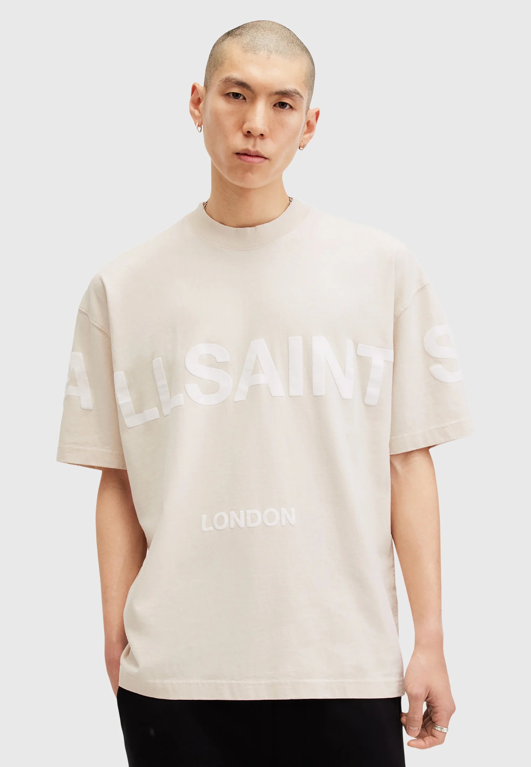 AllSaints - Biggy Crew Print T-shirt