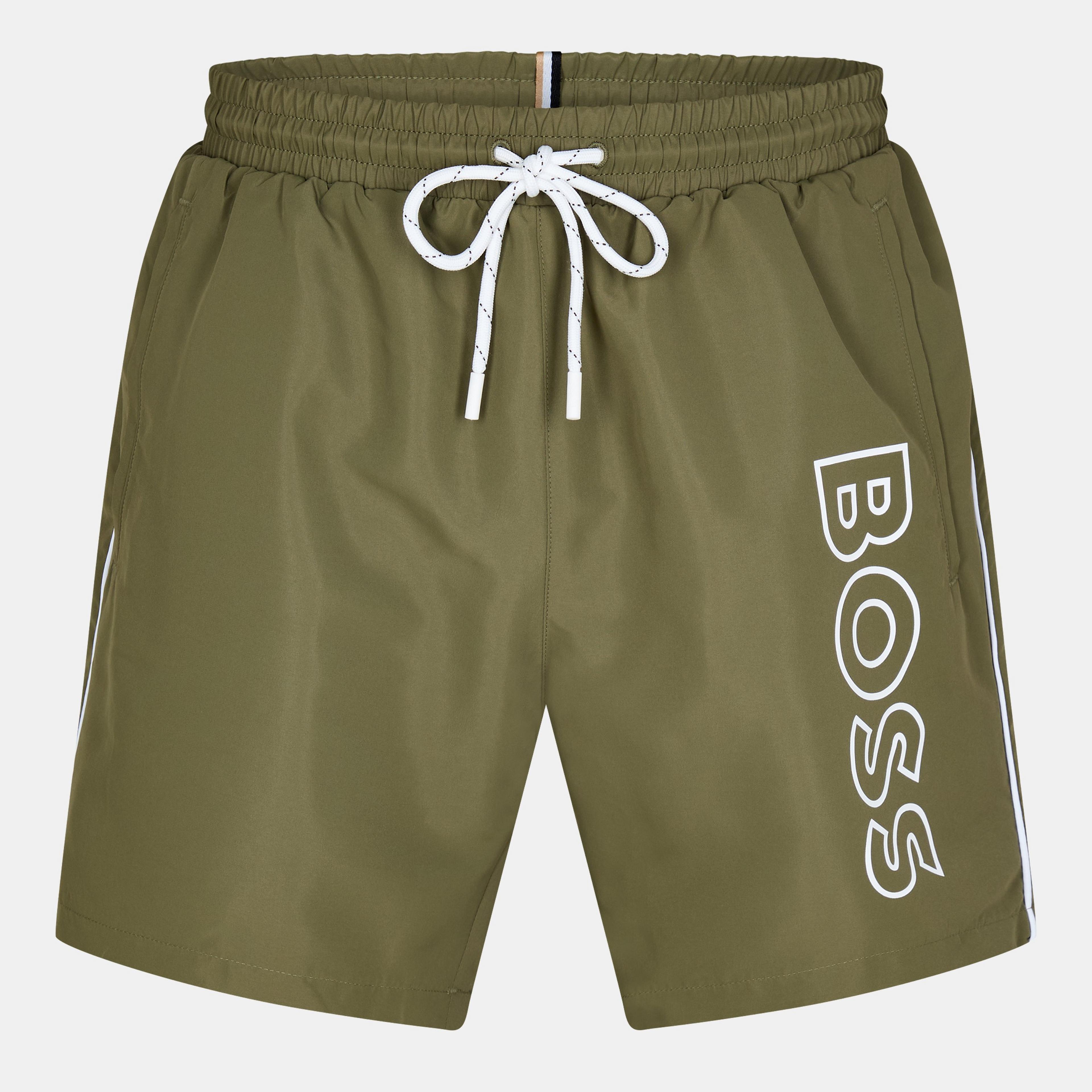 BOSS - Mens BOSS Swim Shorts with Logo Detail (Stormfish)