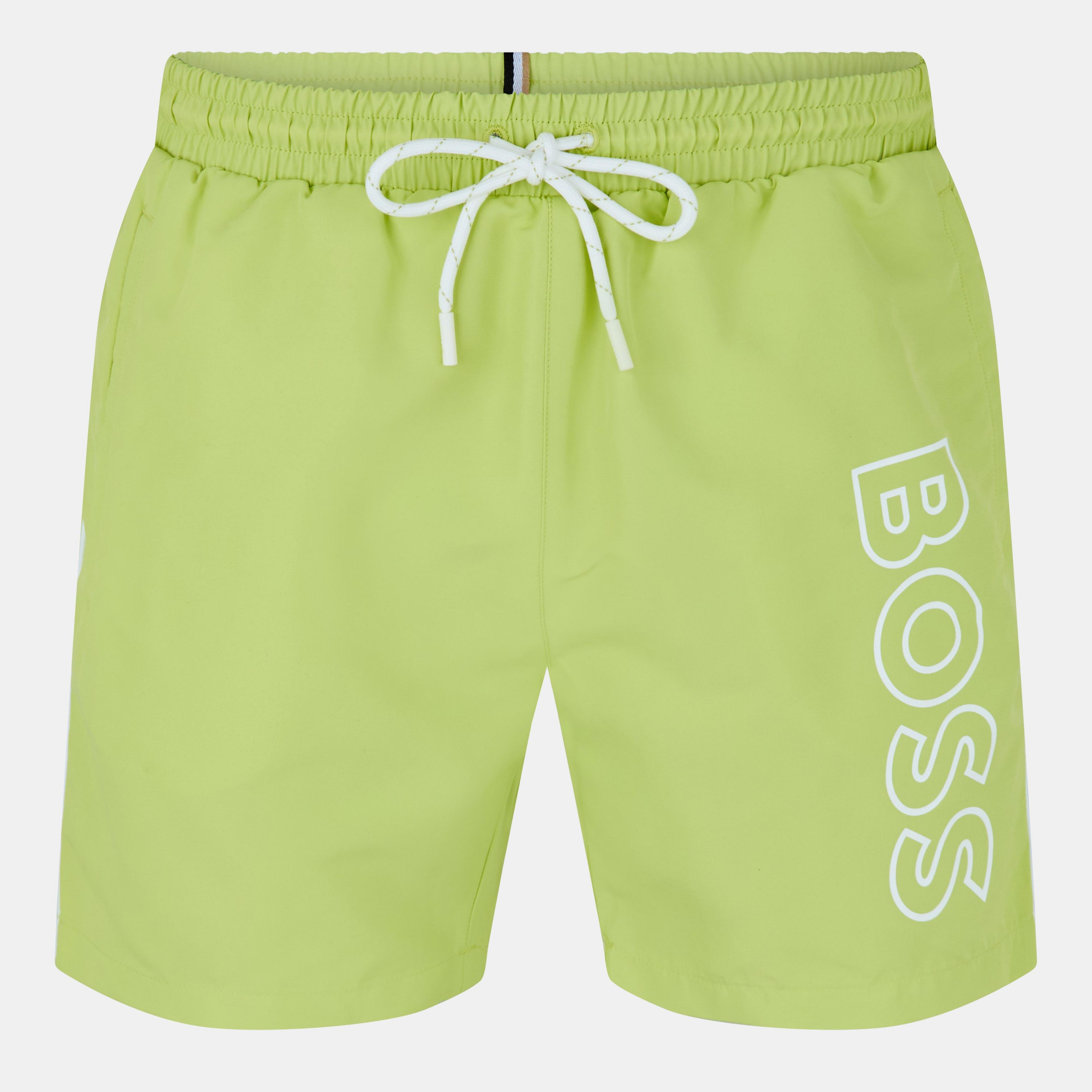 BOSS - Mens BOSS Swim Shorts with Logo Detail (Stormfish)
