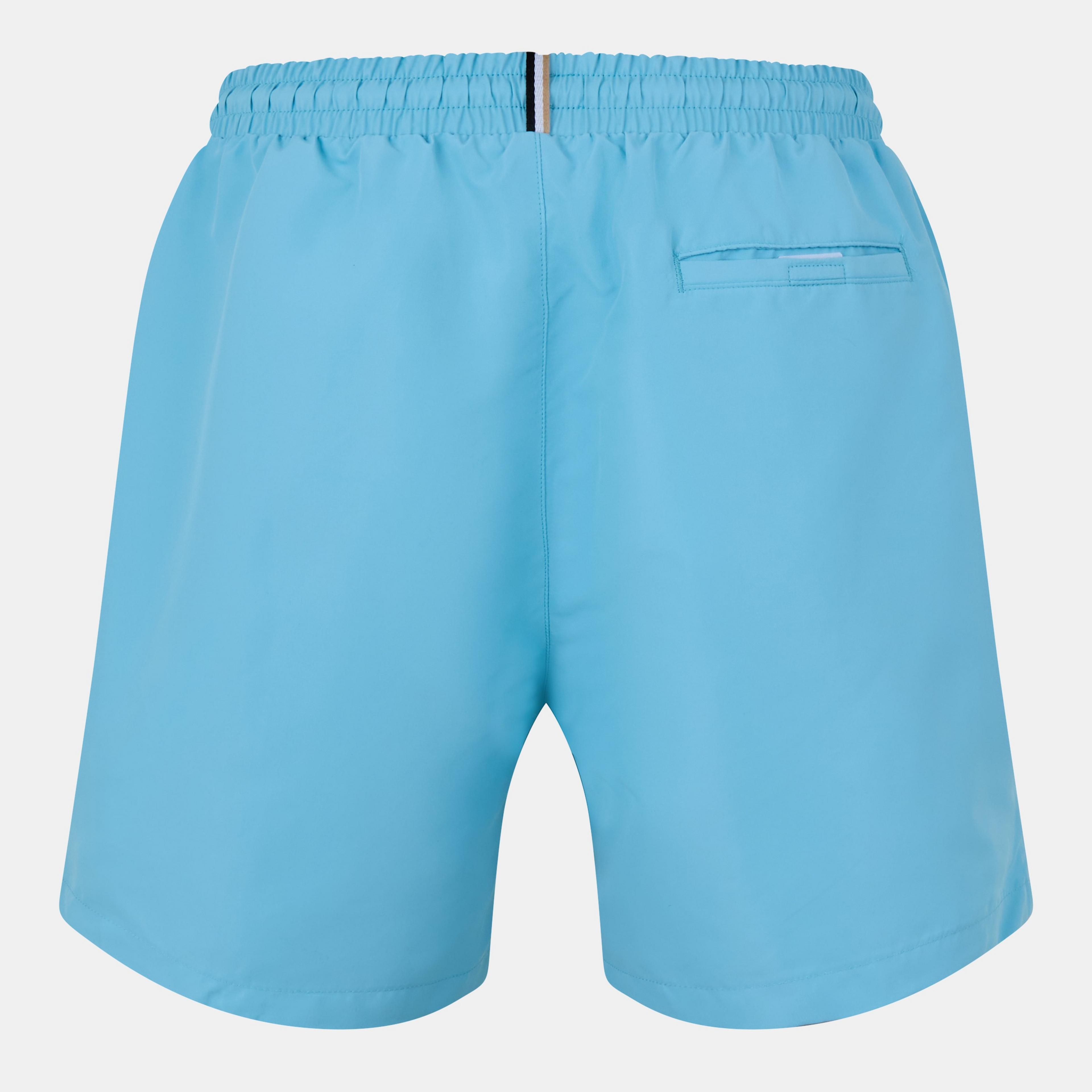 BOSS - Mens BOSS Swim Shorts with Logo Detail (Stormfish)