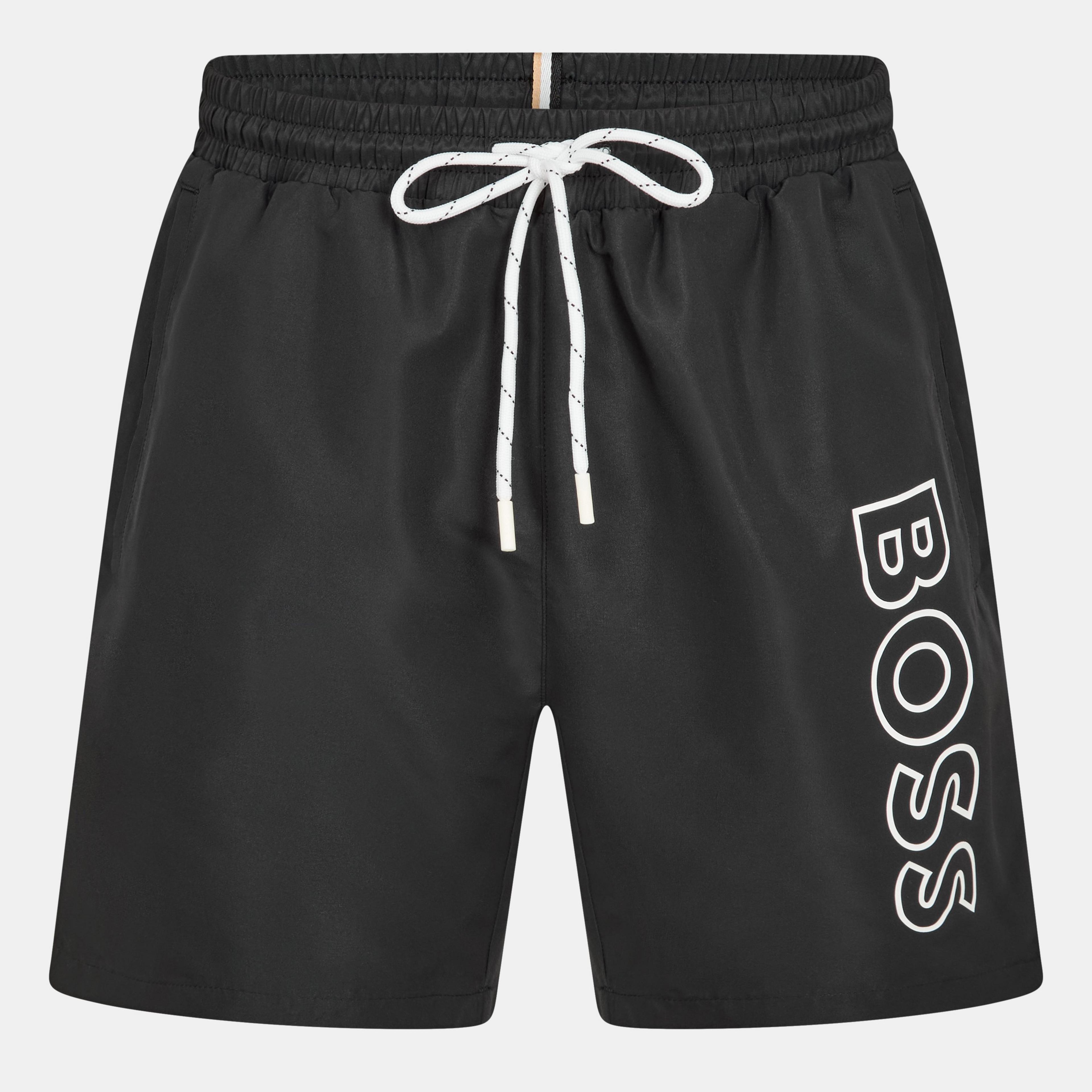 BOSS - Mens BOSS Swim Shorts with Logo Detail (Stormfish)