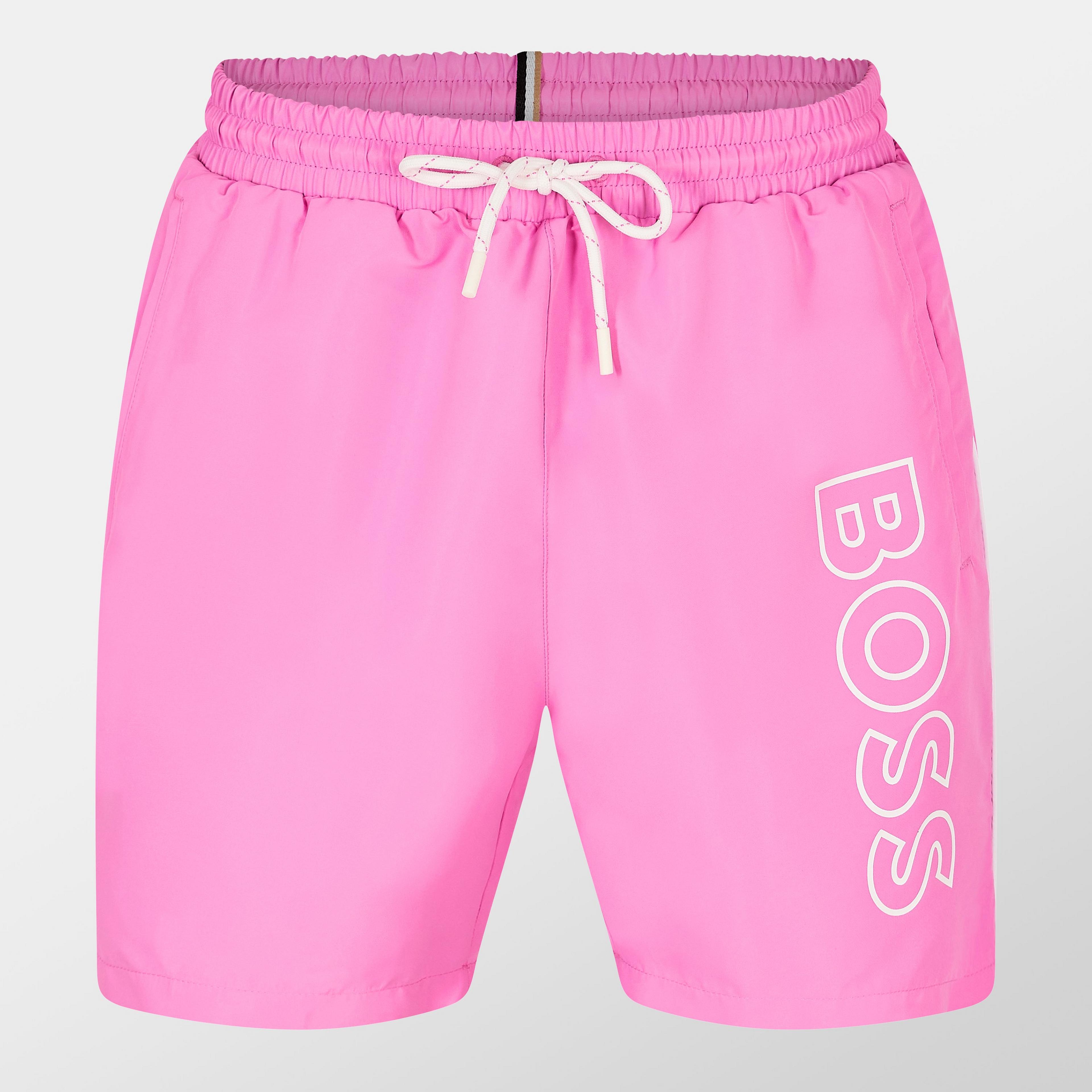BOSS - Mens BOSS Swim Shorts with Logo Detail (Stormfish)