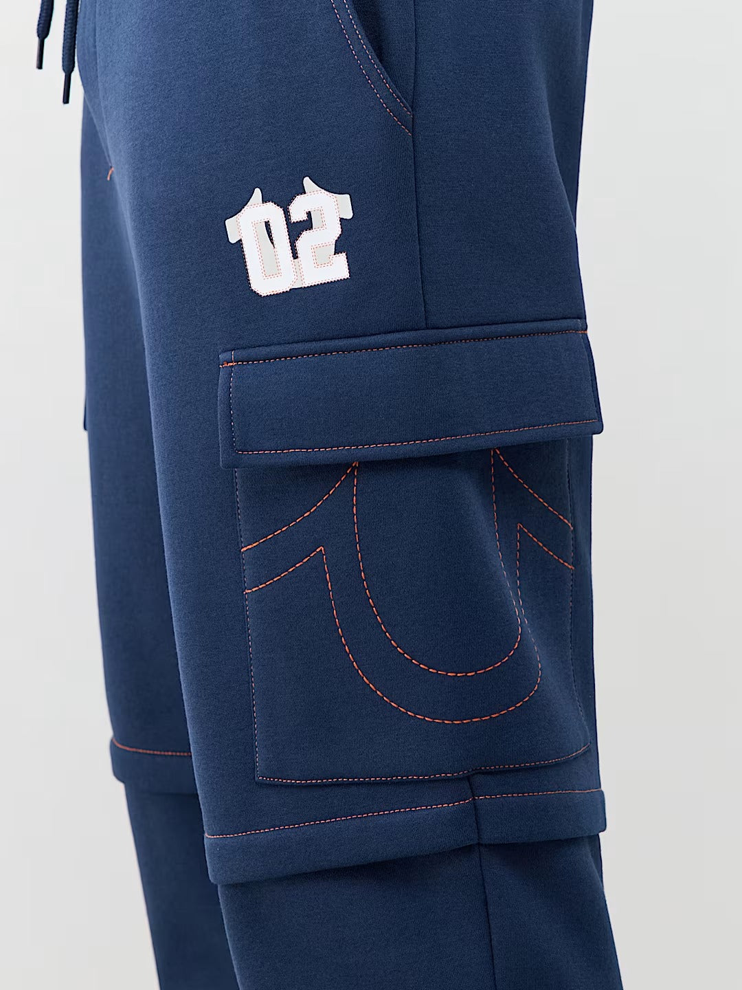 True Religion - Contrast Mfg Cargo Sweatpant