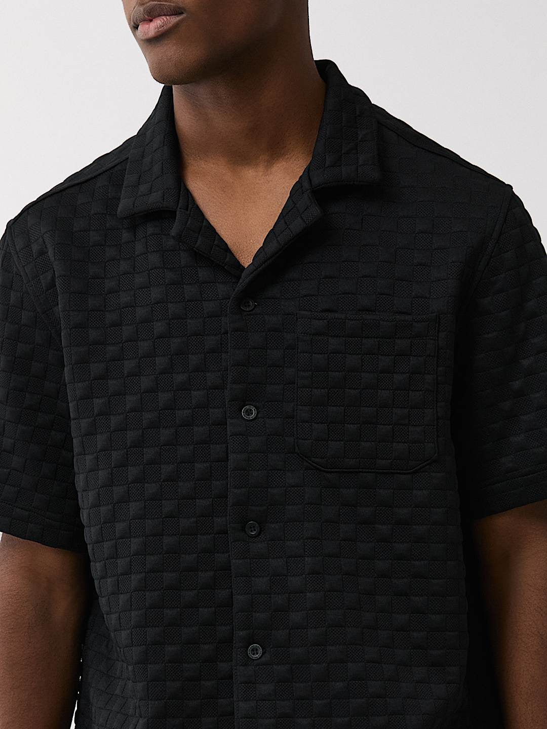 True Religion - Checkered Camp Collar Shirt