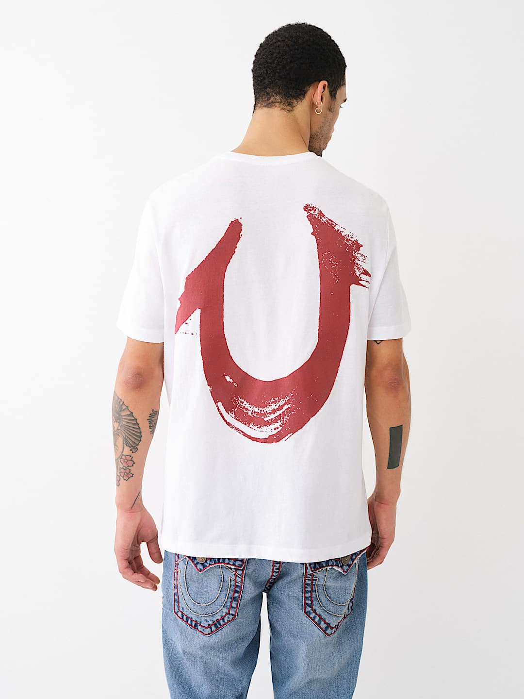 True Religion - Painted Horseshoe Relaxed Tee