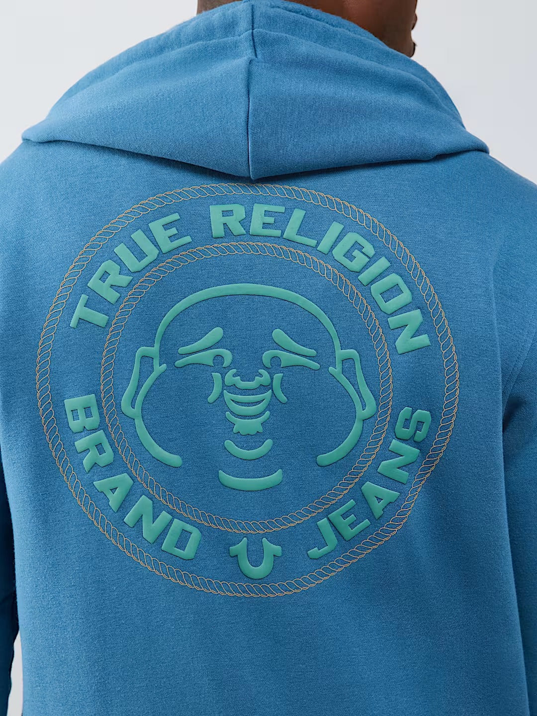 True Religion - True Puff-Print Zip Hoodie