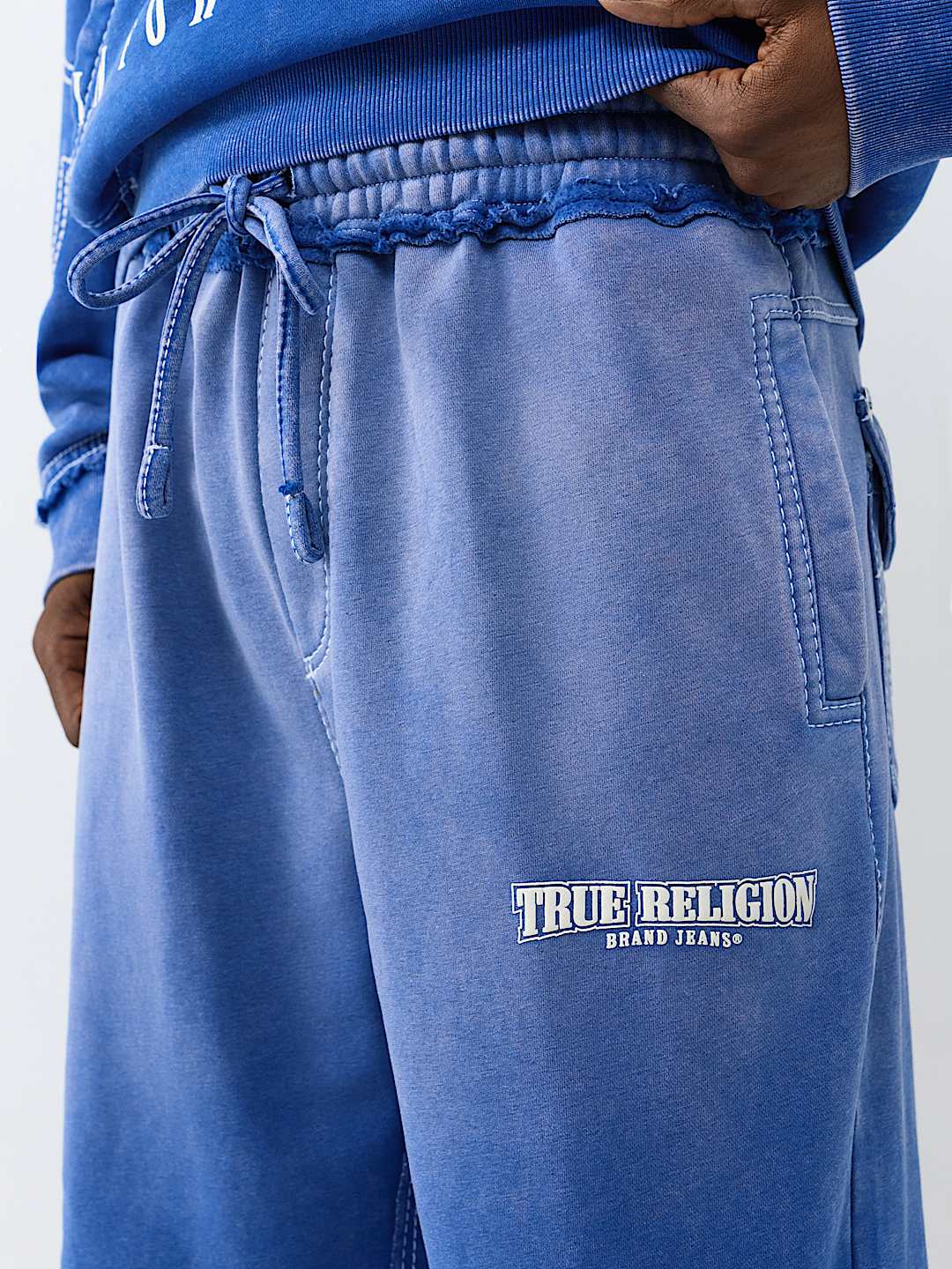 True Religion - Big T Washed Baggy Sweatpant