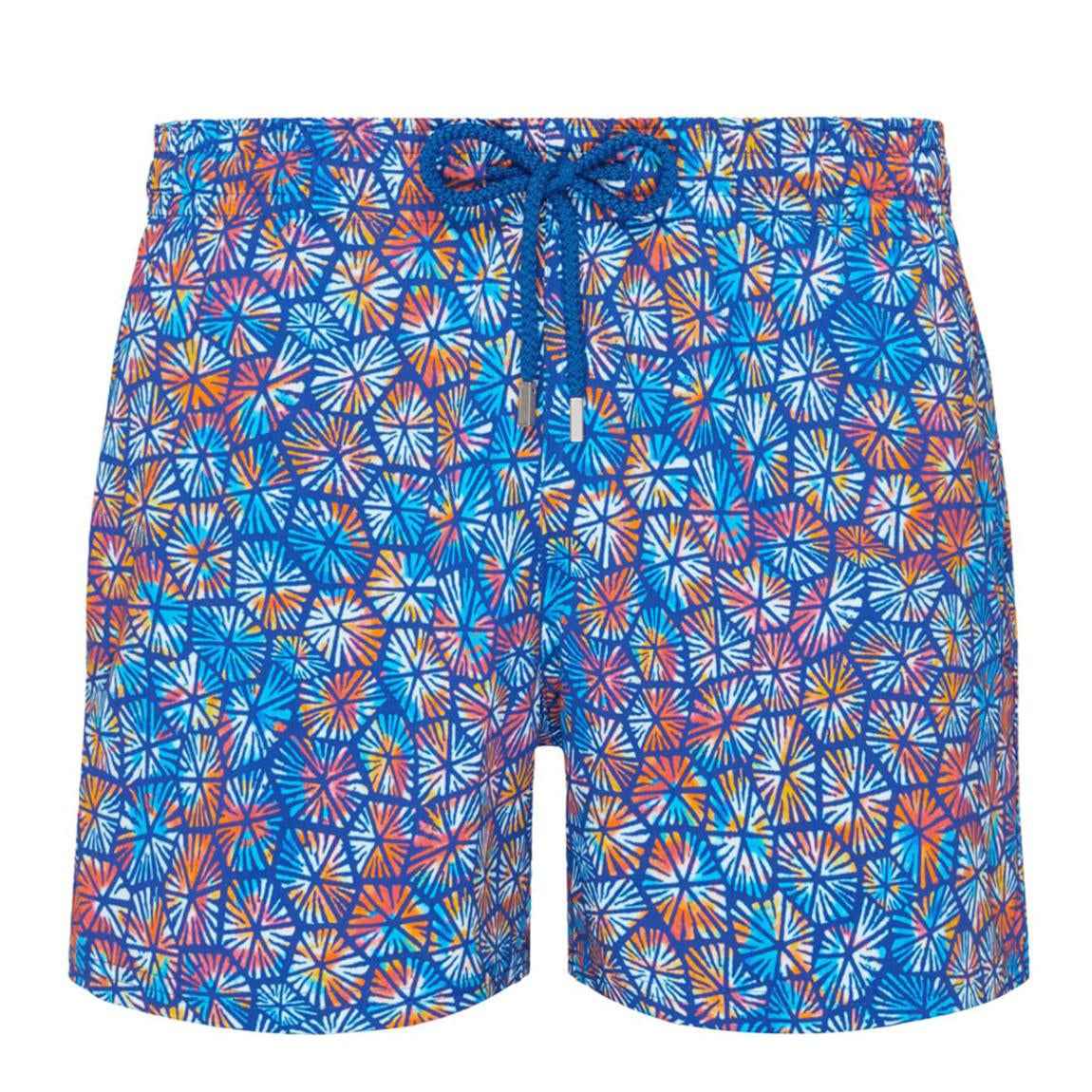 Vilebrequin - Blue Carapa Abstract Swim Trunks