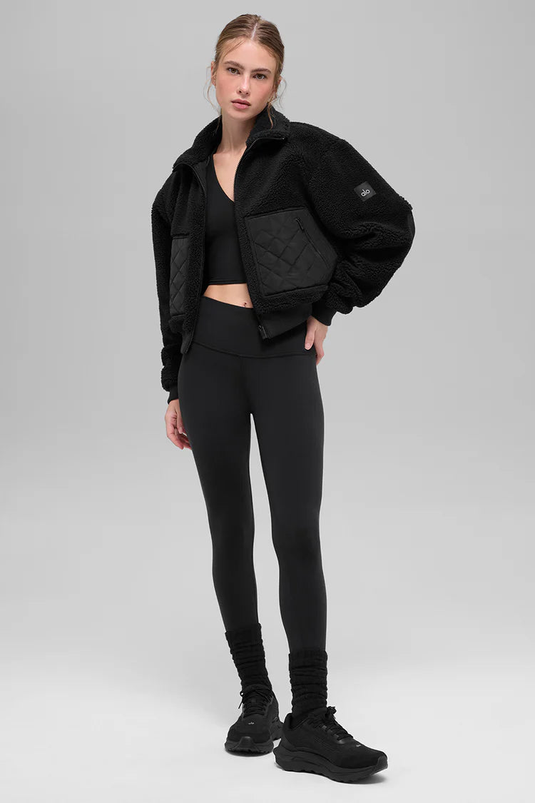ALO YOGA - Sherpa Edge Bomber
