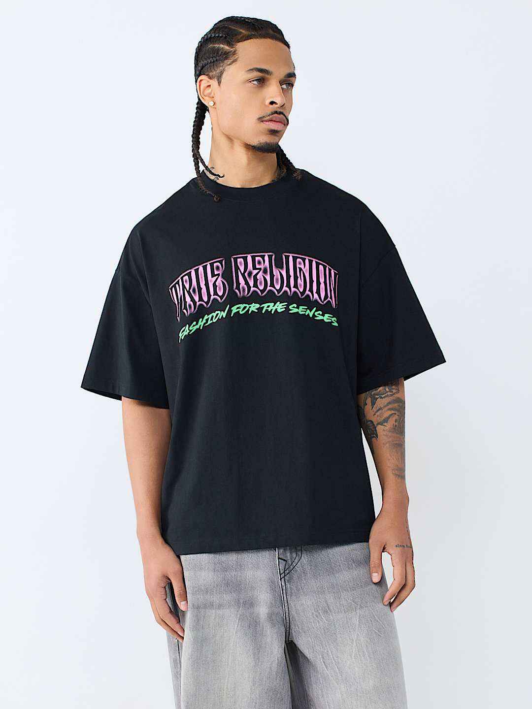 True Religion - Trippy Heavyweight Oversized Tee
